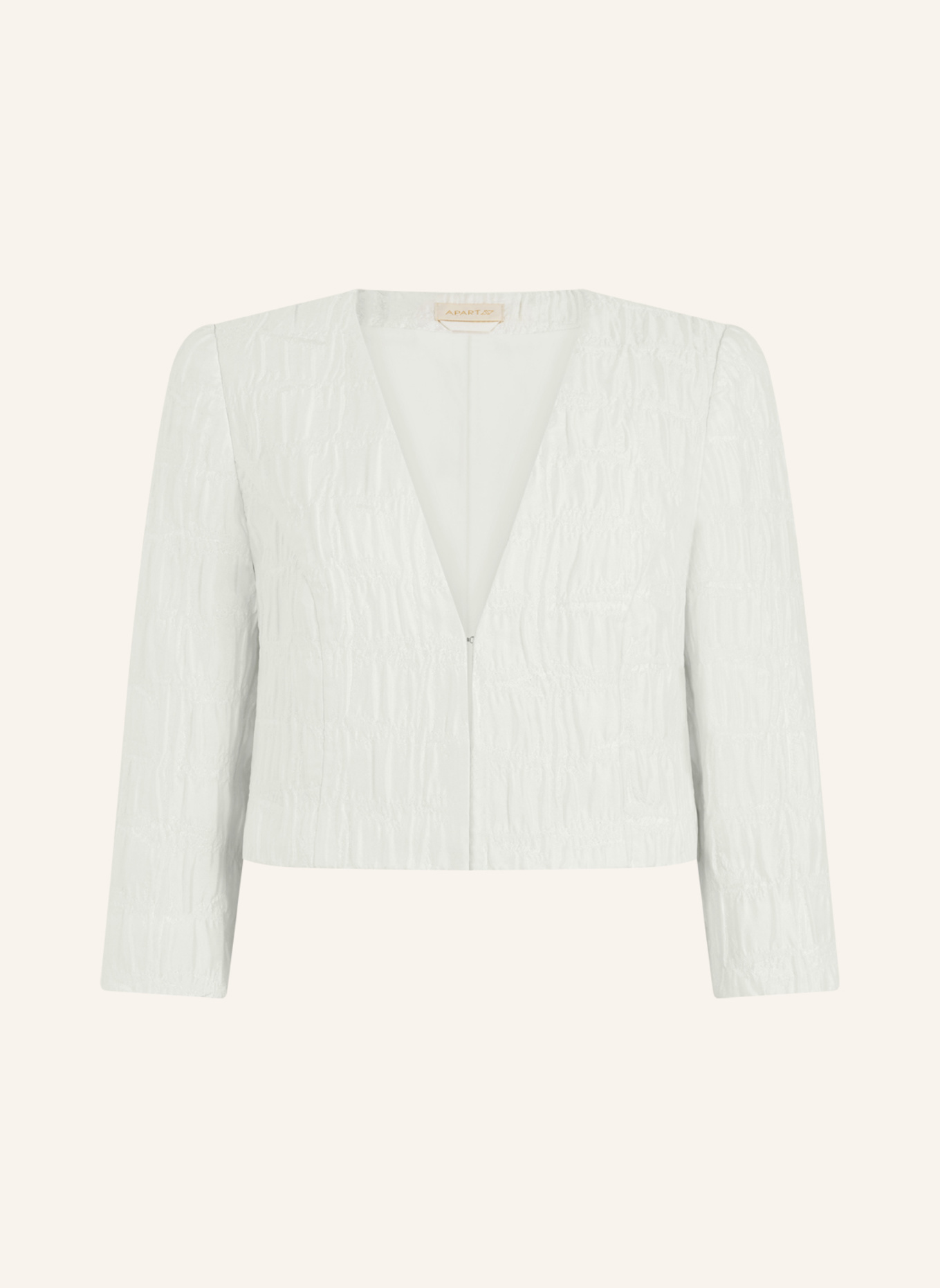 APART Jacquard Bolero: CREME