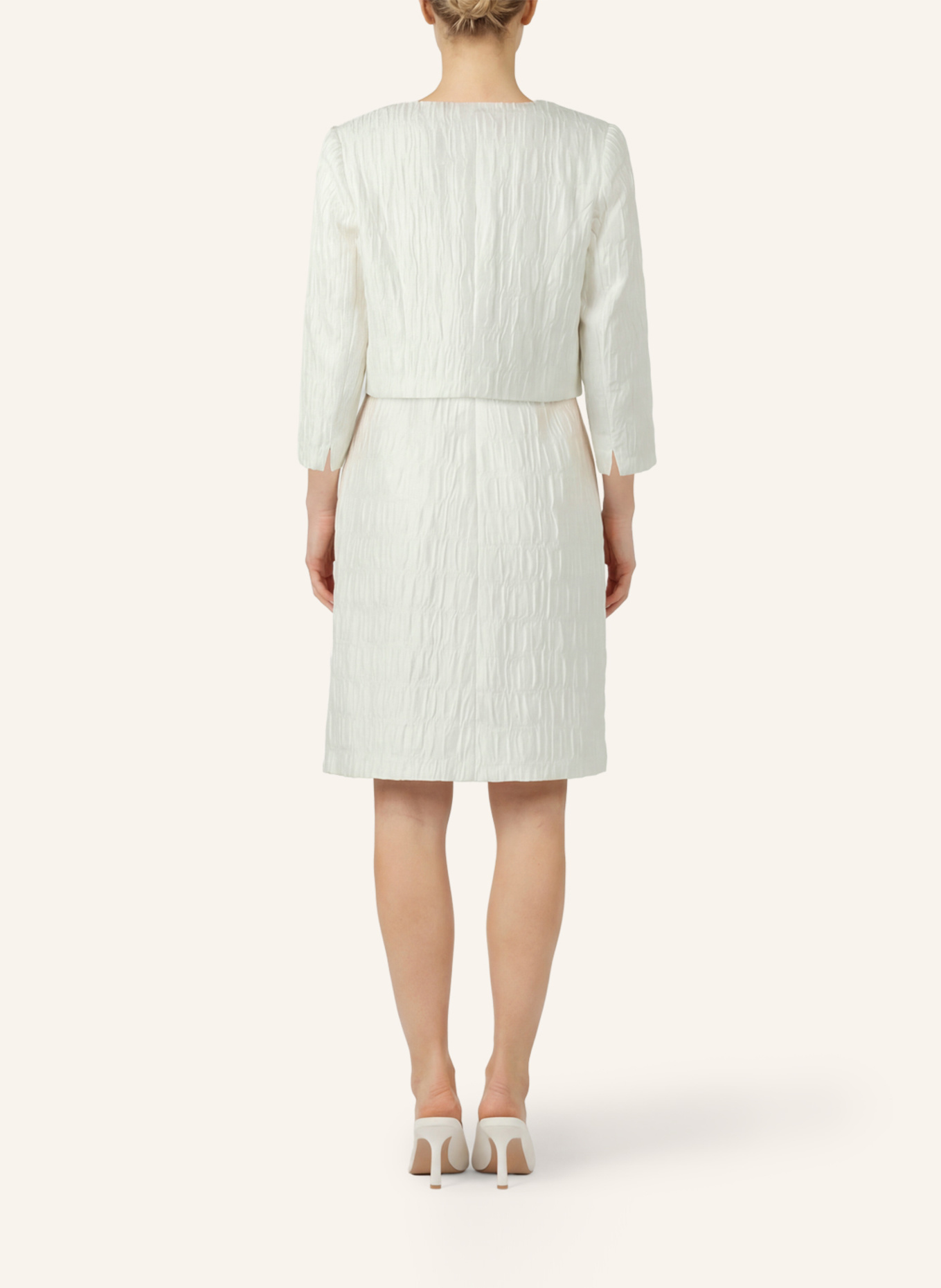 APART Jacquard Bolero: CREME