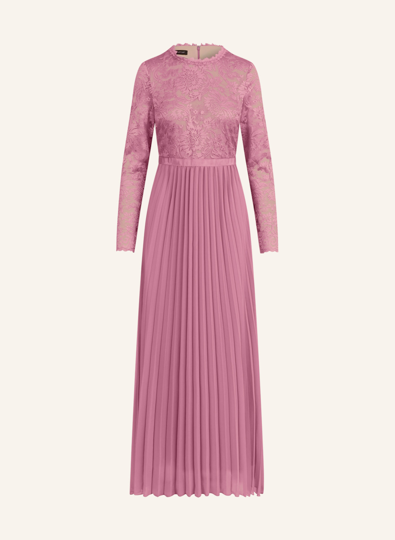 APART Abendkleid: ROT/ NUDE