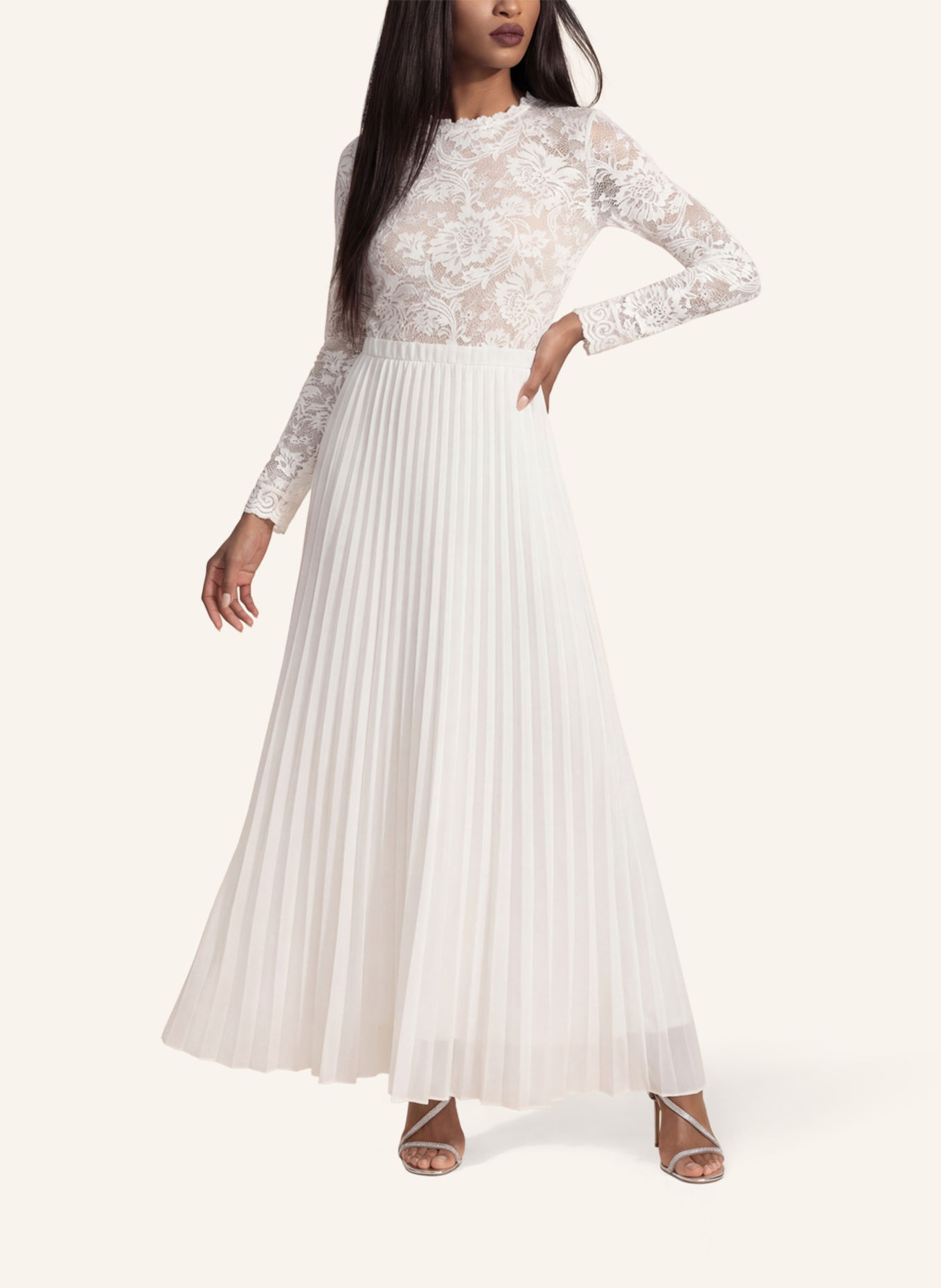 APART Abendkleid: CREME