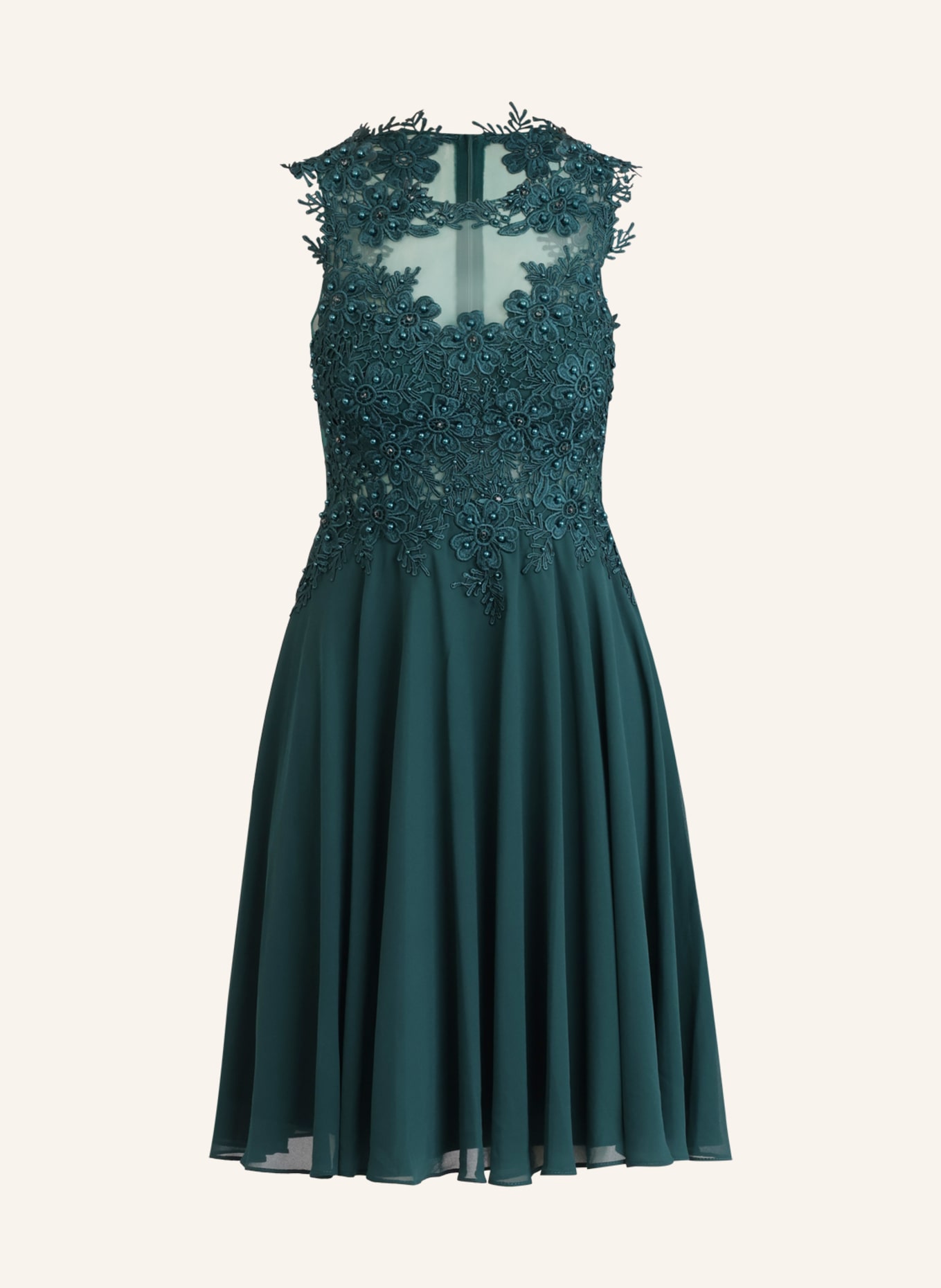 APART Cocktailkleid: DUNKELGRÜN
