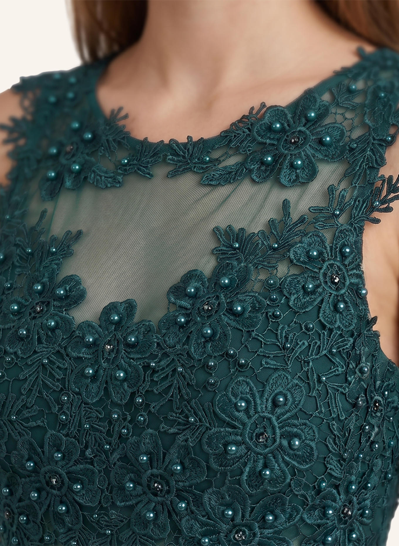 APART Cocktailkleid: DUNKELGRÜN