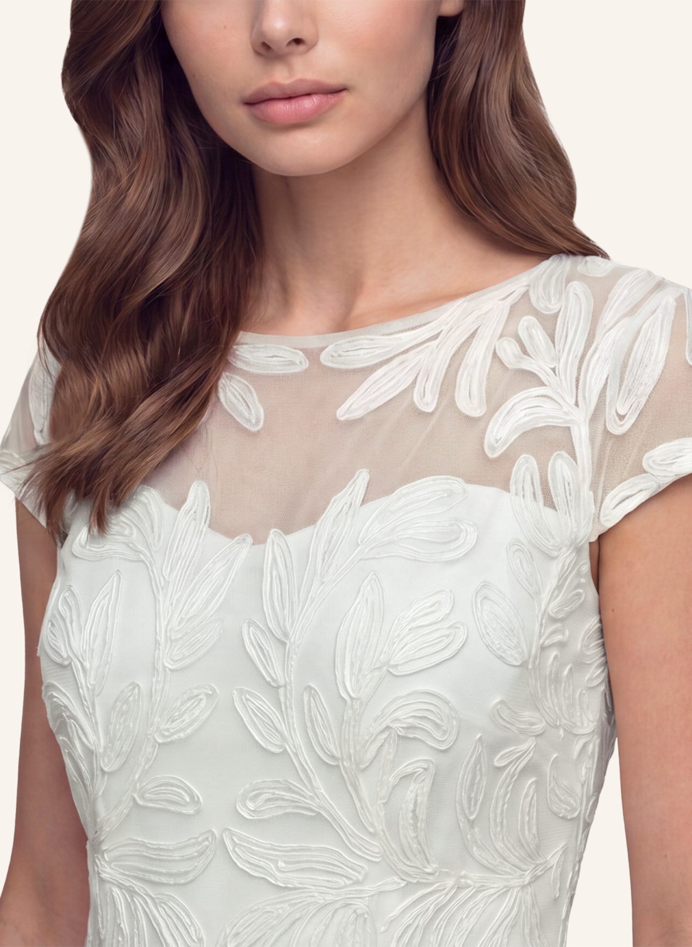 APART Abendkleid: CREME