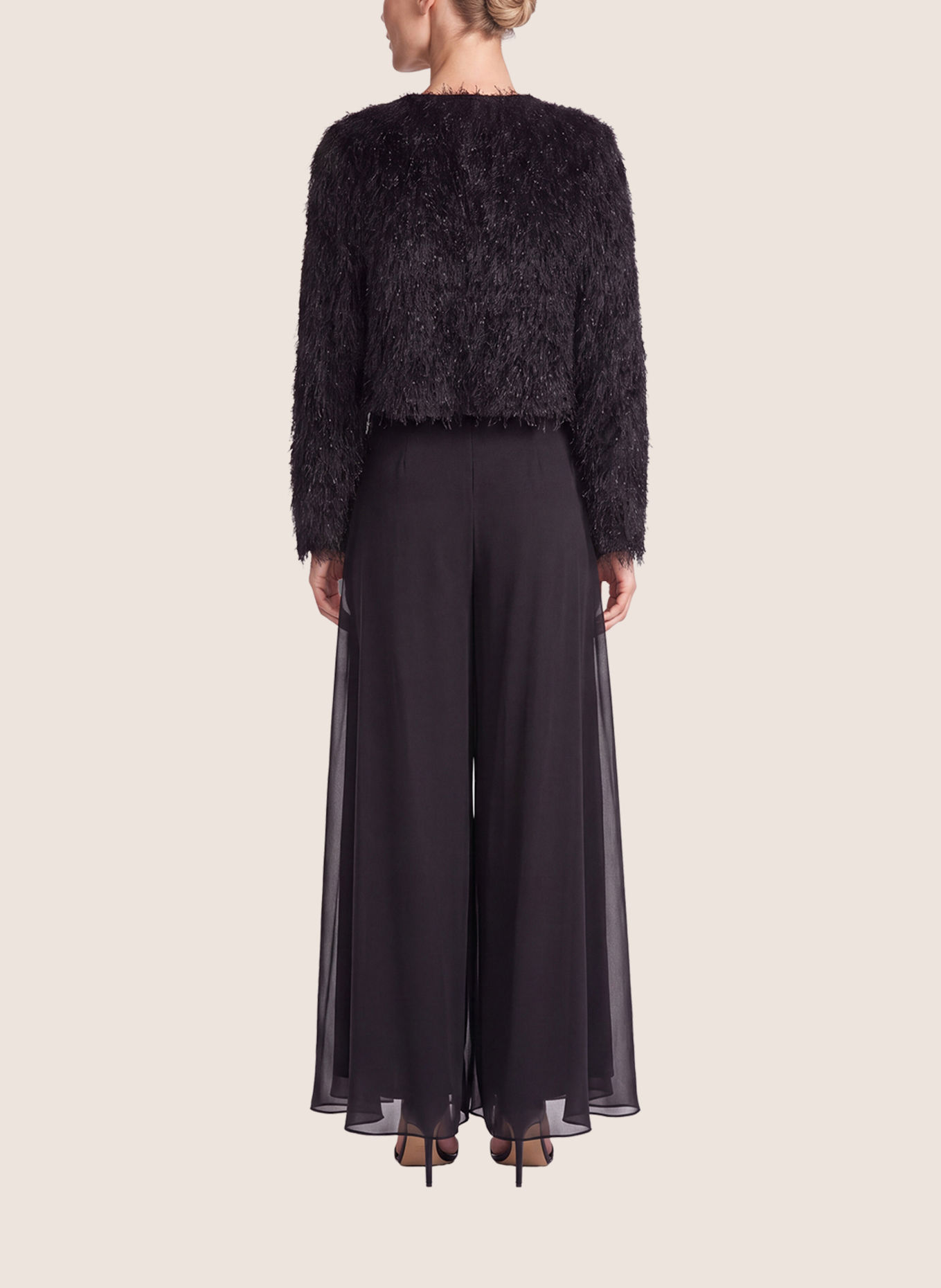 APART Fransenjacke: SCHWARZ