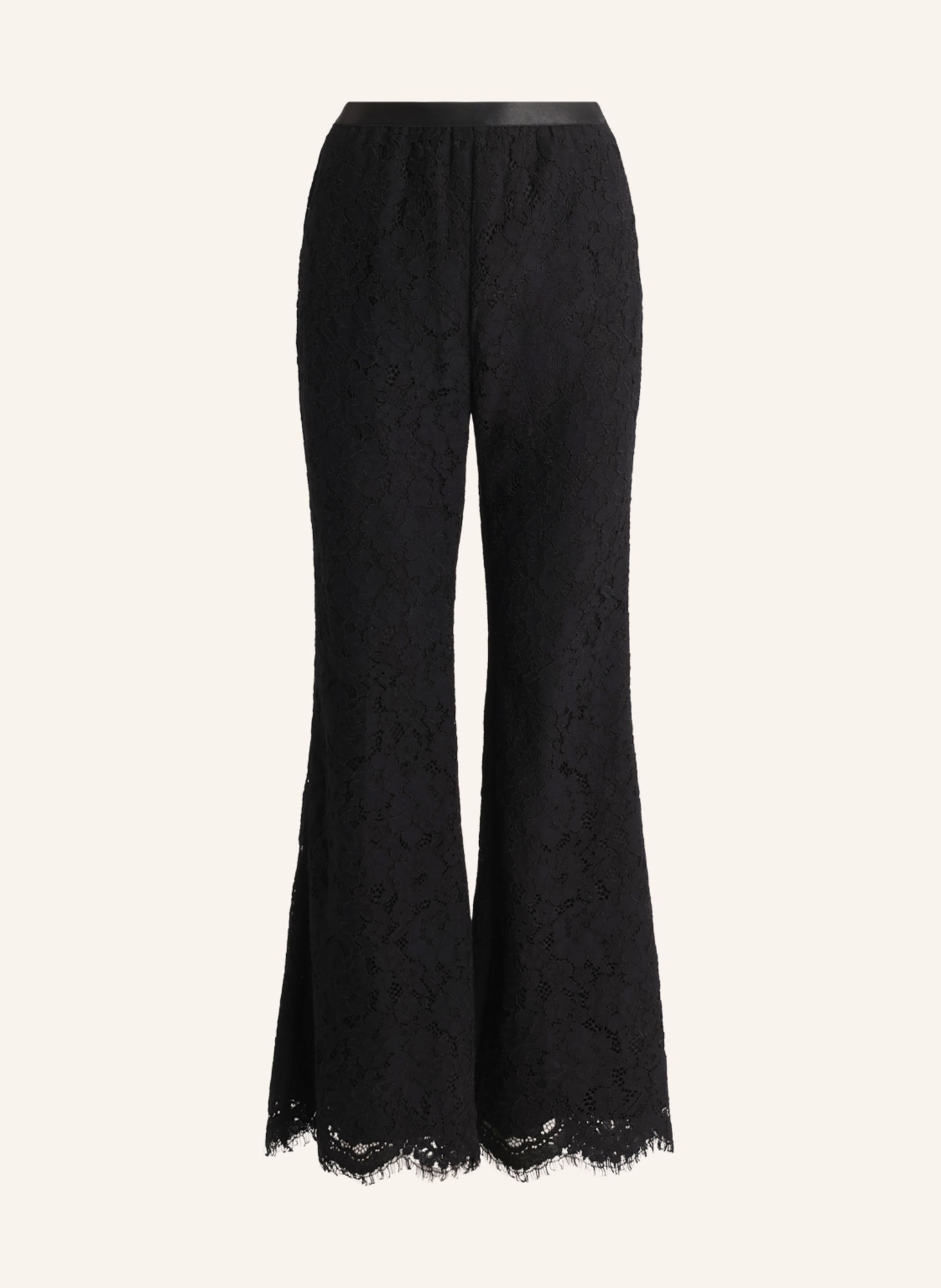 APART Spitzenhose: SCHWARZ
