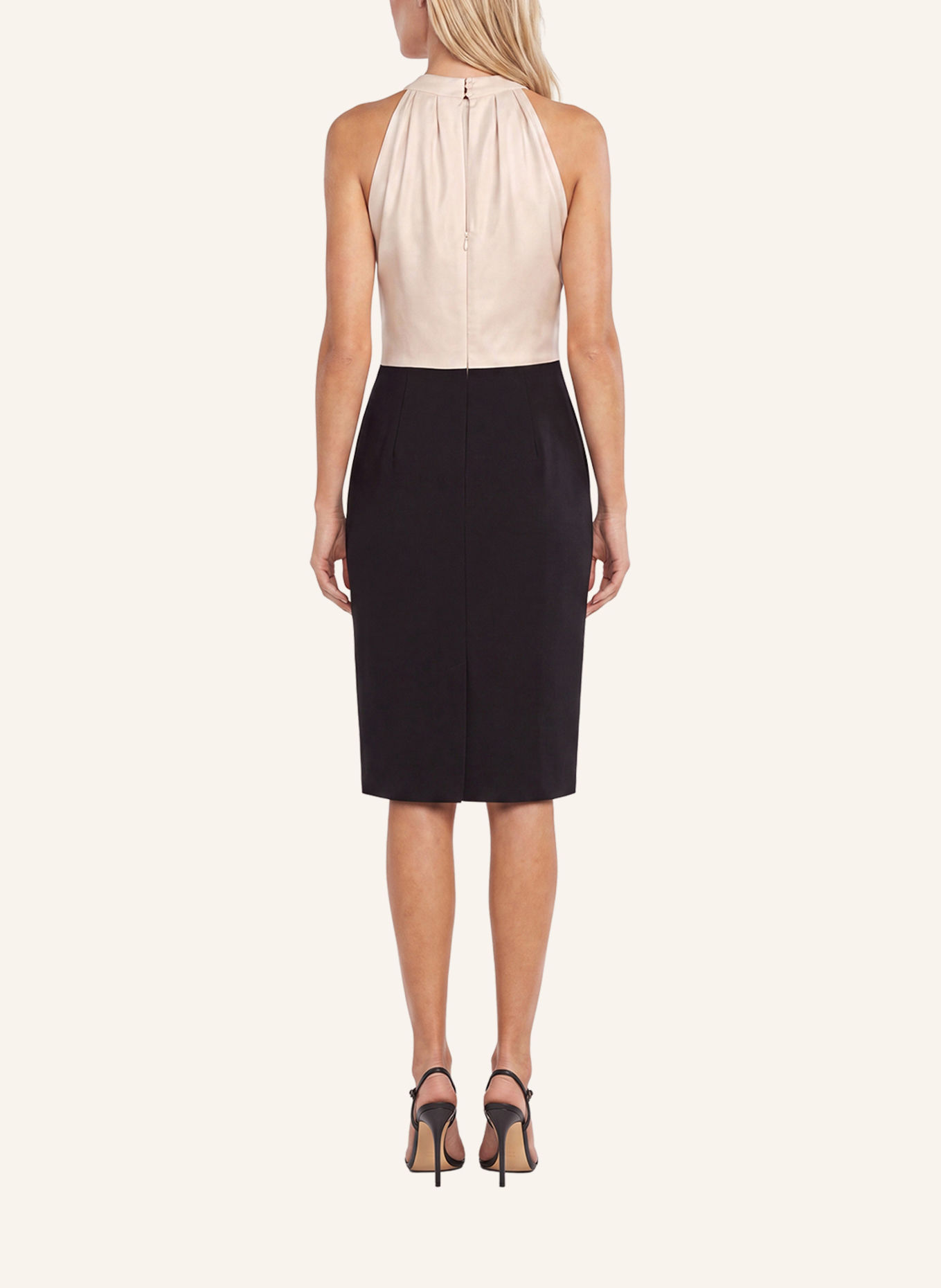 APART Etuikleid: SCHWARZ / BEIGE