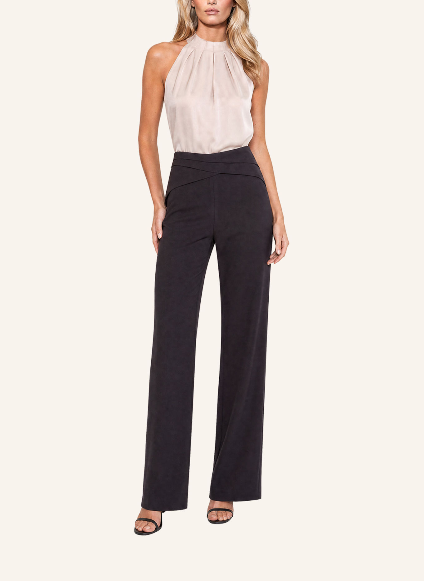 APART Overall: SCHWARZ / BEIGE