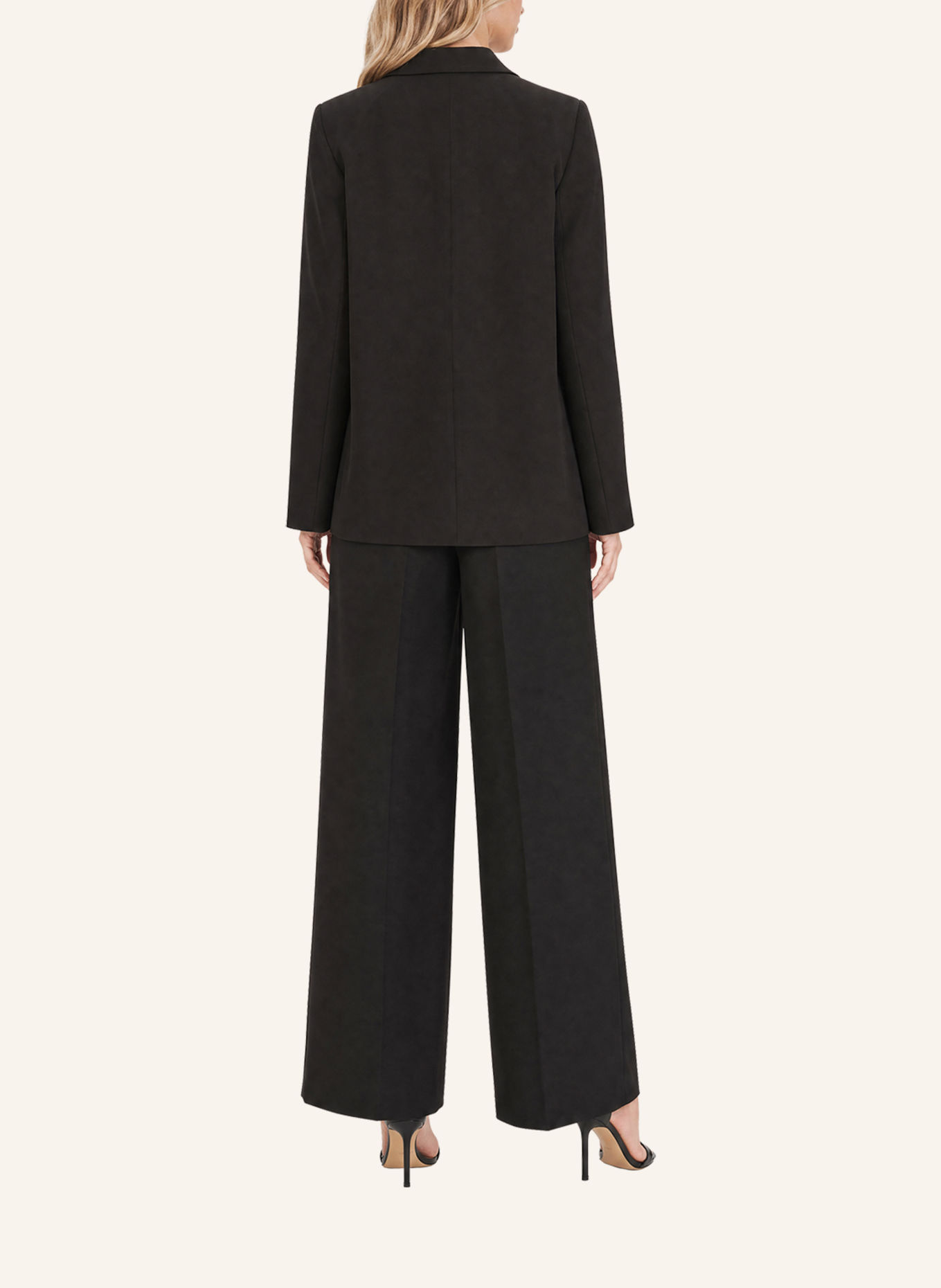 APART Blazer mit Drapierung: SCHWARZ