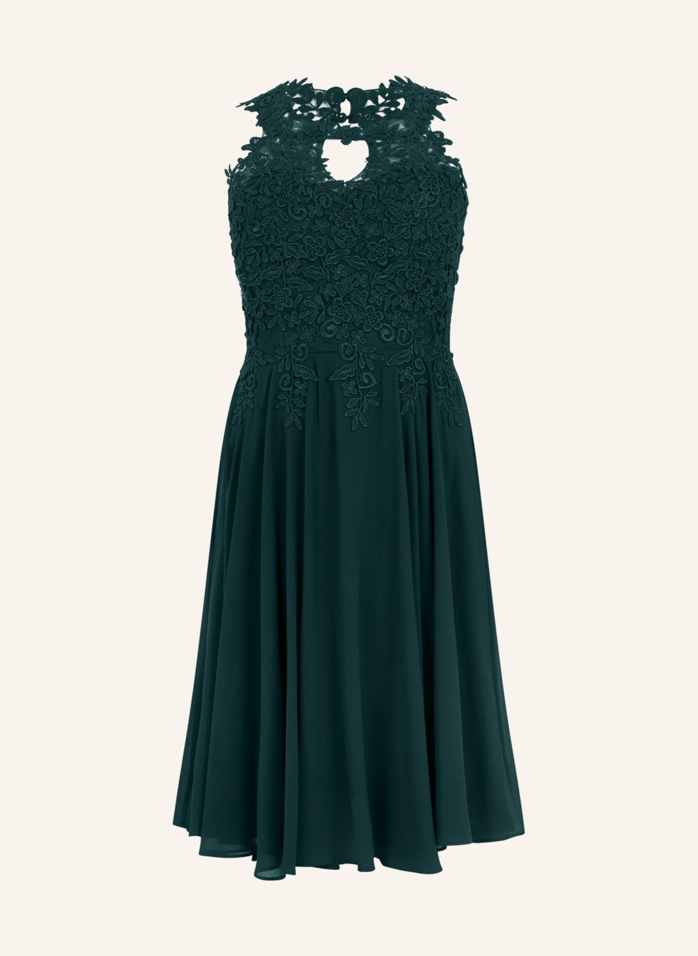 APART Cocktailkleid: DUNKELGRÜN