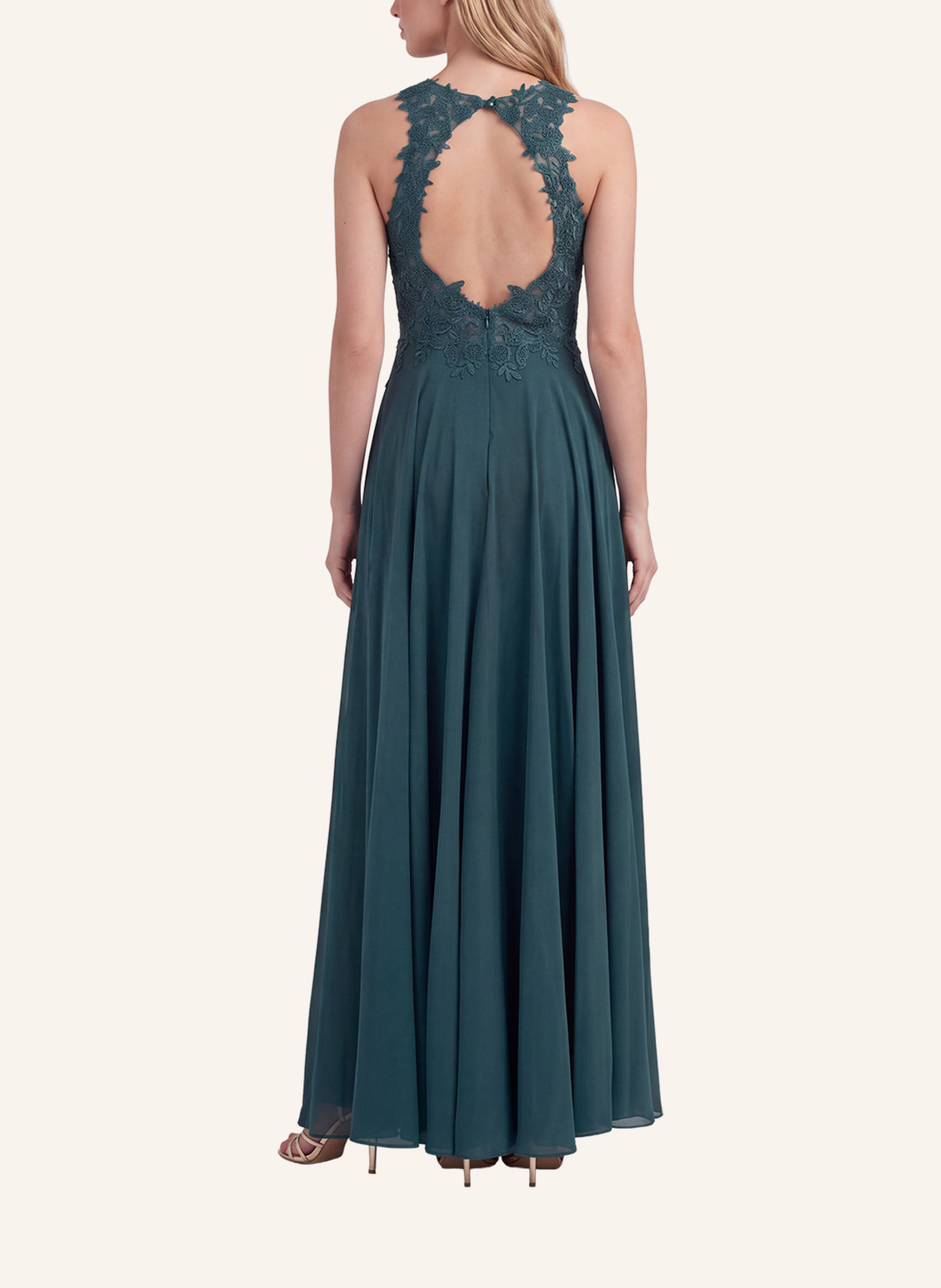 APART Abendkleid: DUNKELGRÜN
