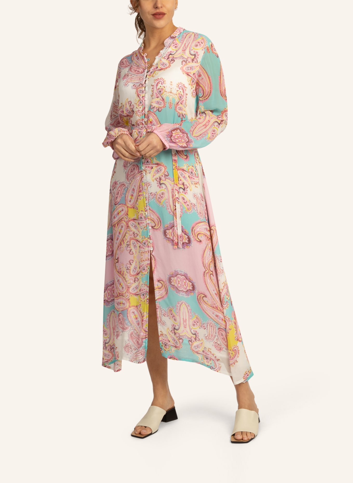 mint & mia Viskose Kleid, Farbe: ROSA (Bild 4)