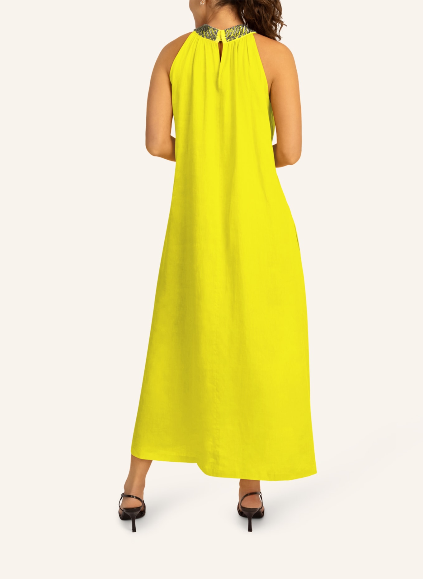mint & mia Leinen Kleid, Farbe: GRÜN (Bild 2)