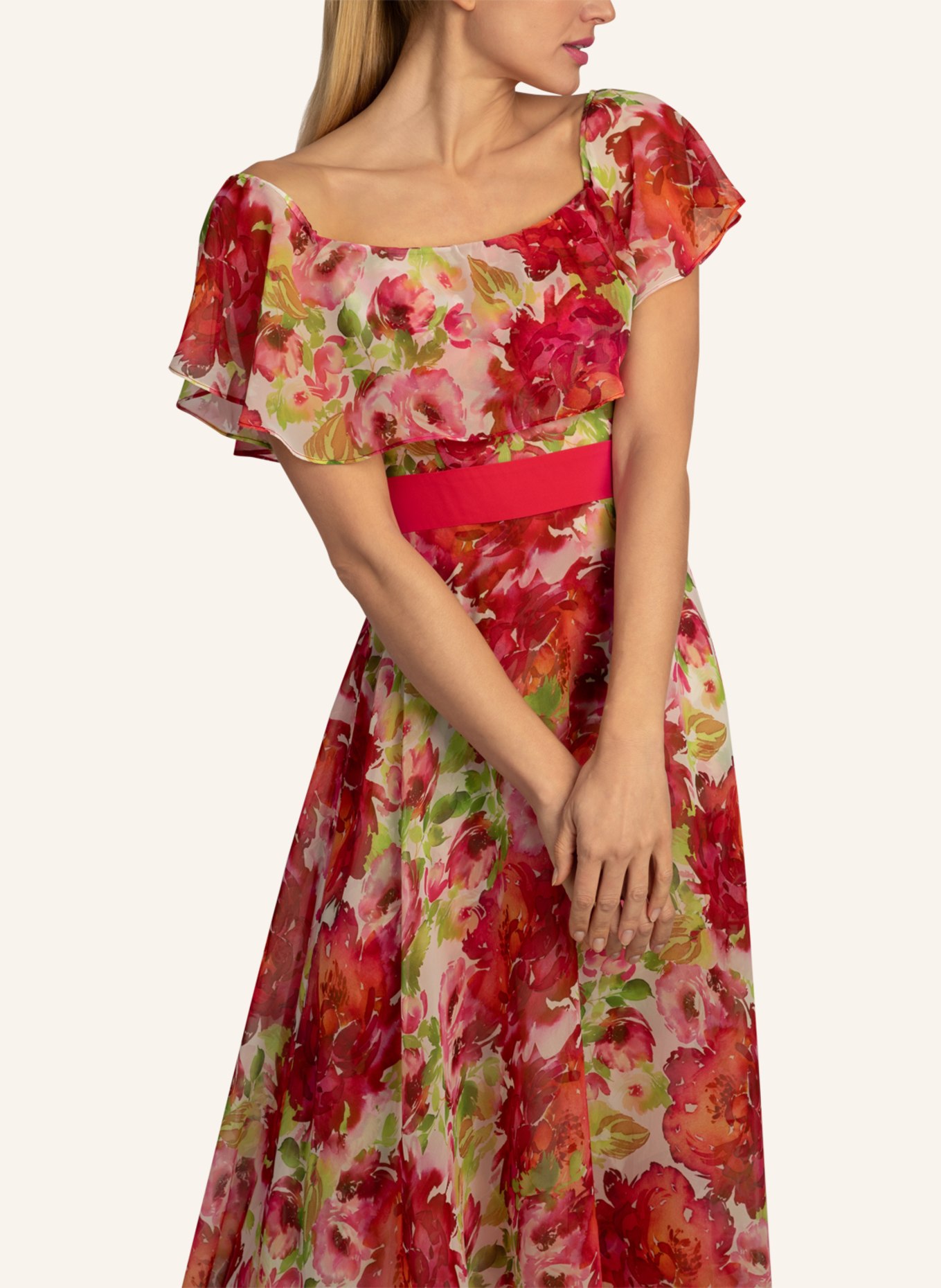 APART Carmen-Kleid, Farbe: CREME/ NUDE (Bild 3)