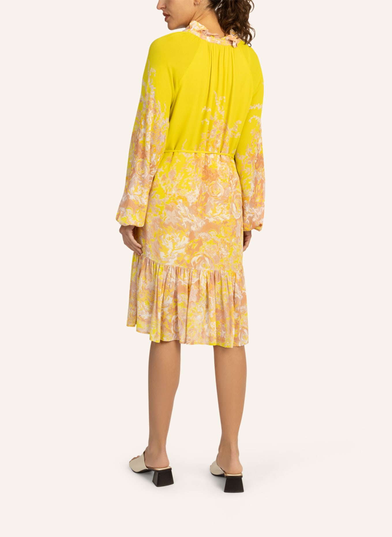 mint & mia Kleid mit Druck, Farbe: NEONGRÜN (Bild 2)