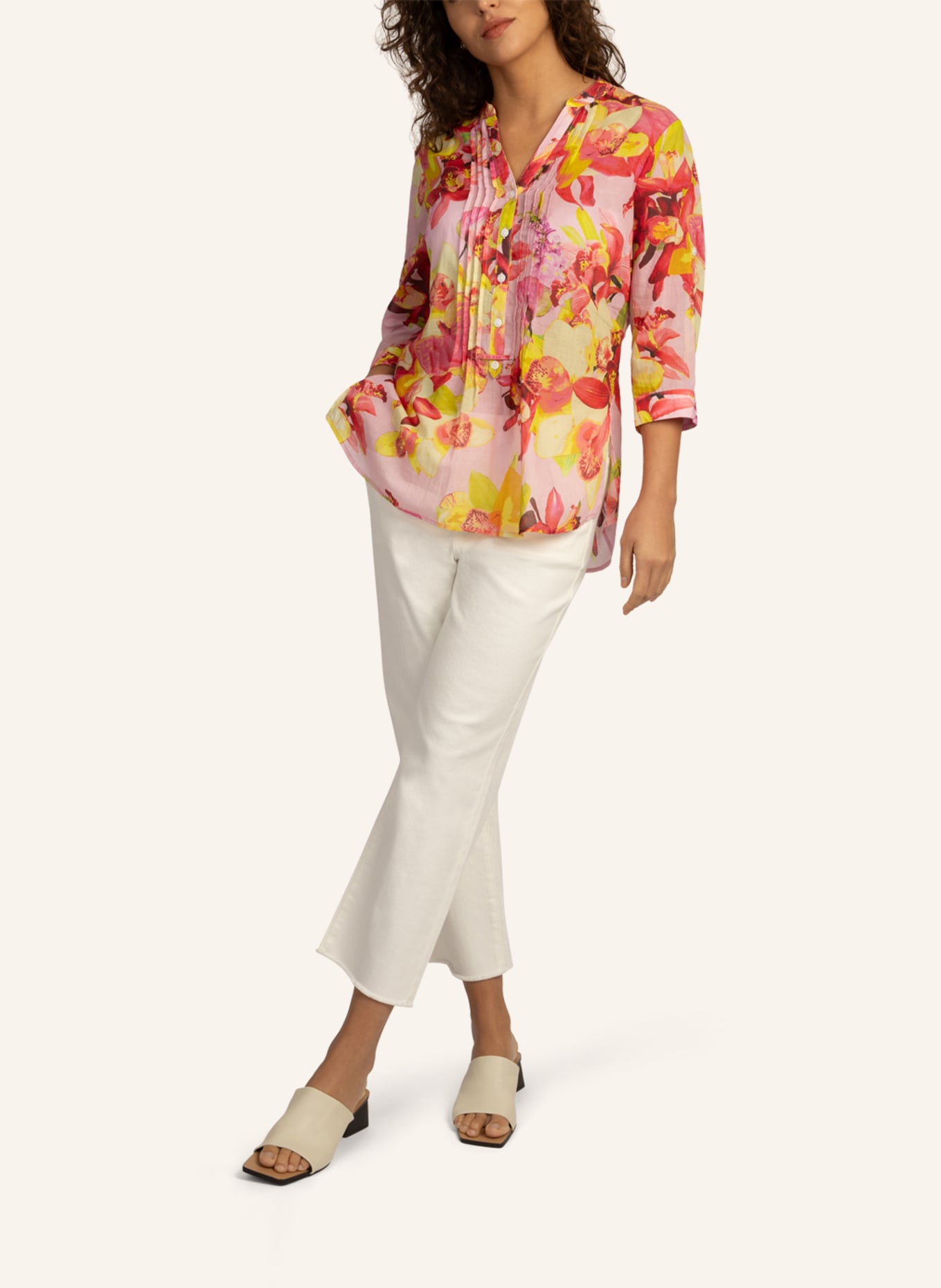 mint & mia Bluse aus Baumwolle, Farbe: ROSA (Bild 4)