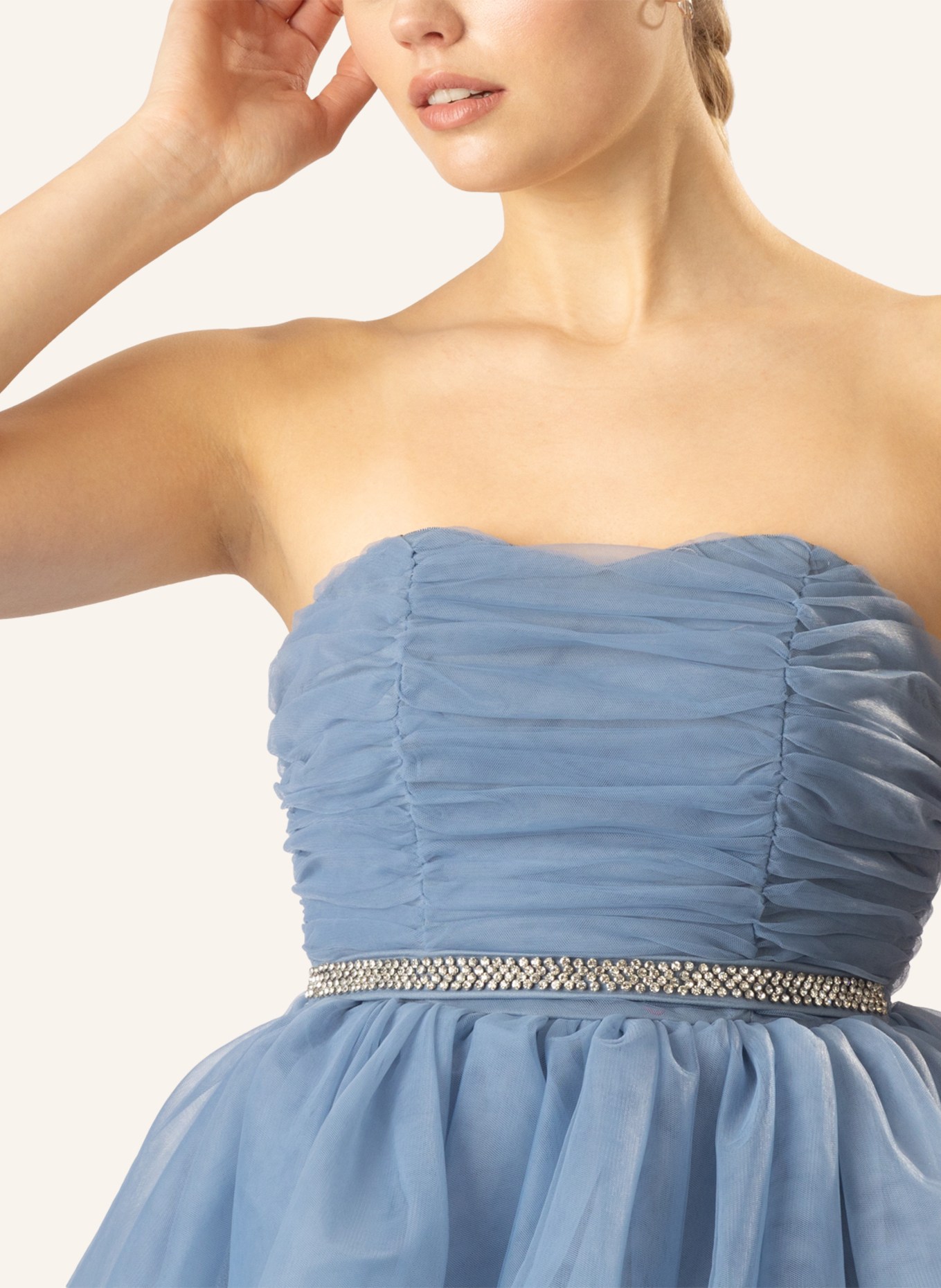APART Kleid, Farbe: HELLBLAU (Bild 3)