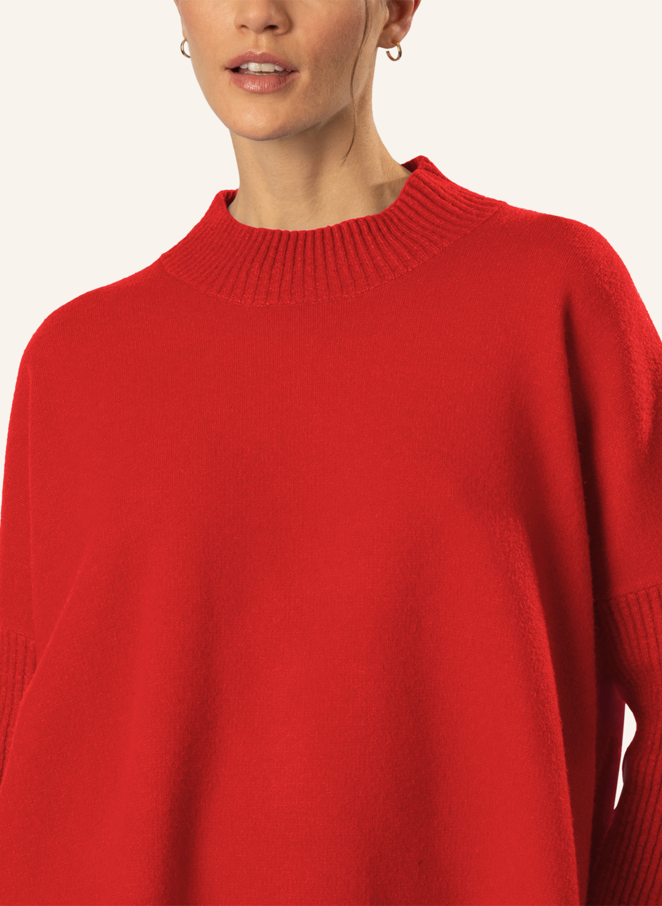 APART Oversized Pullover, Farbe: ROT (Bild 3)