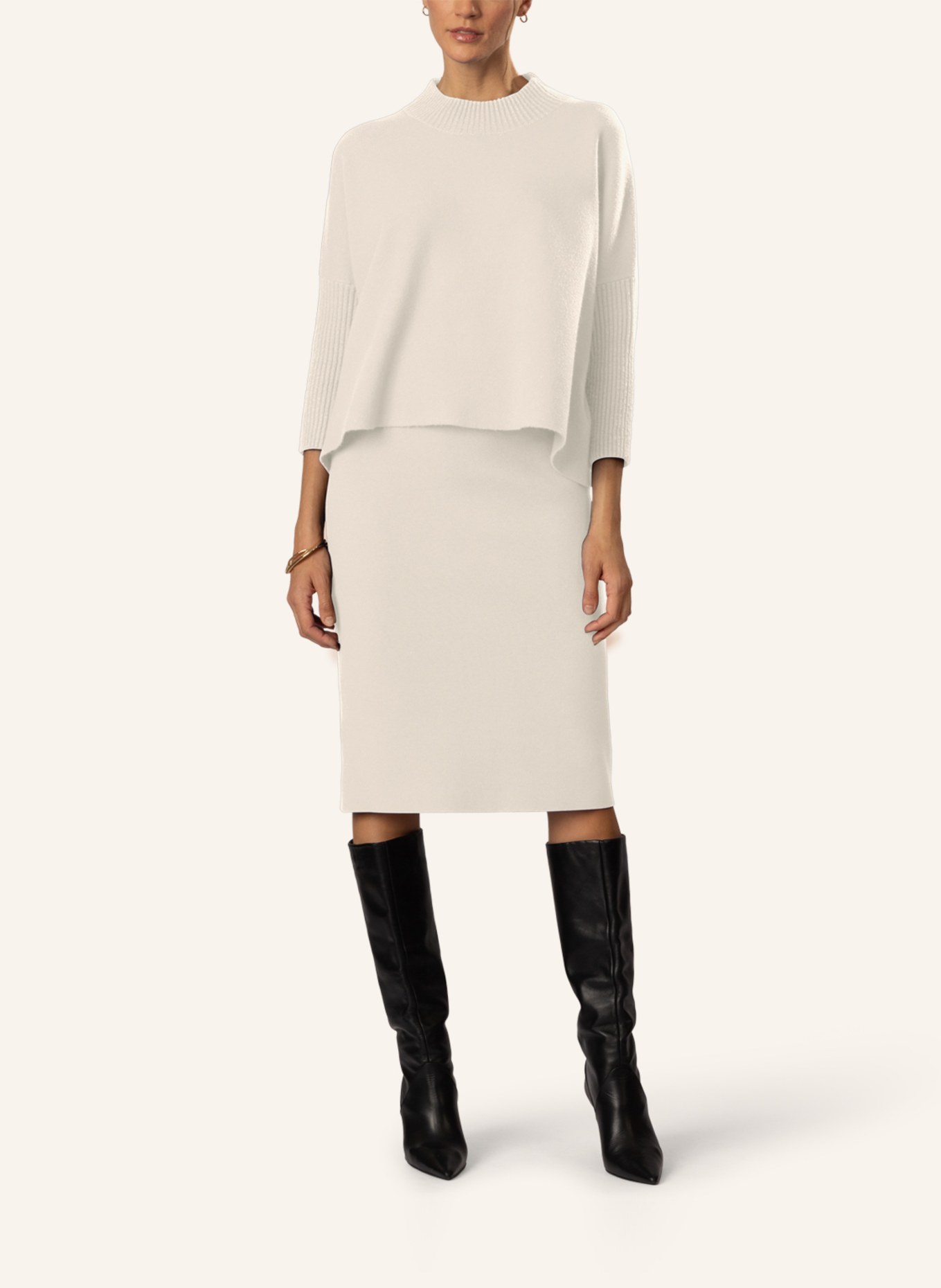 APART Oversized Pullover, Farbe: CREME (Bild 4)