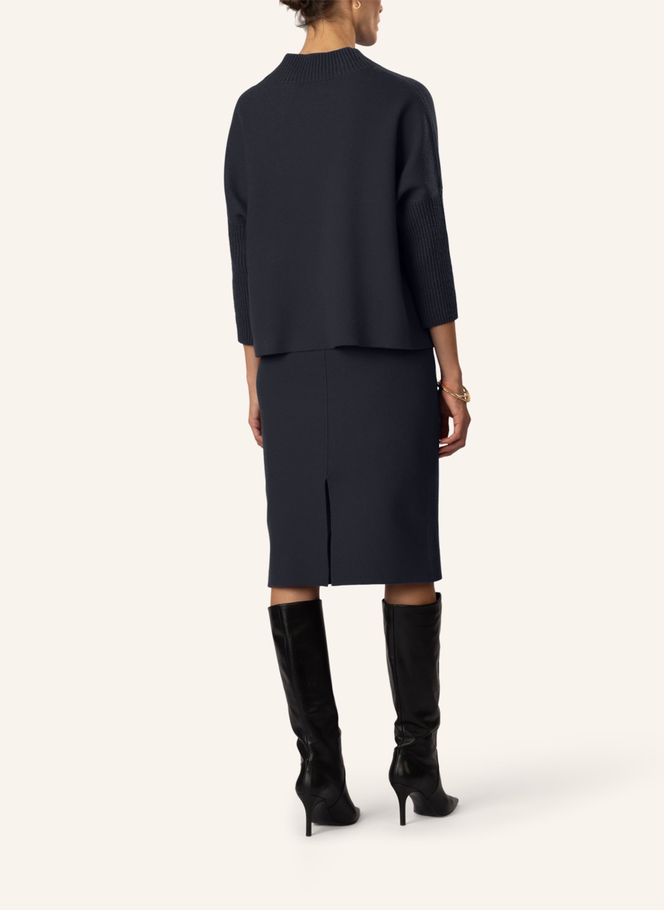 APART Oversized Pullover, Farbe: DUNKELBLAU (Bild 2)