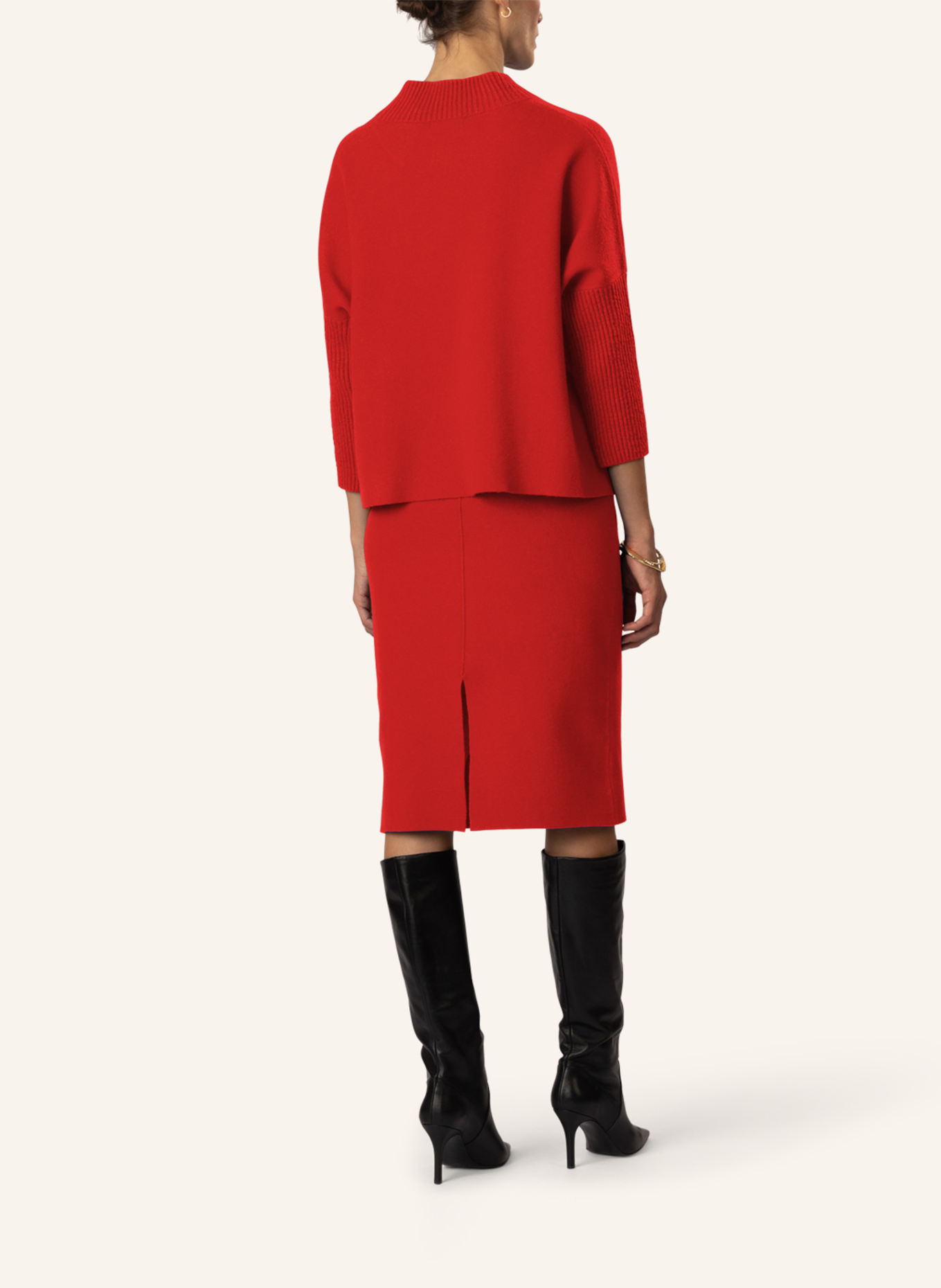 APART Oversized Pullover, Farbe: ROT (Bild 2)