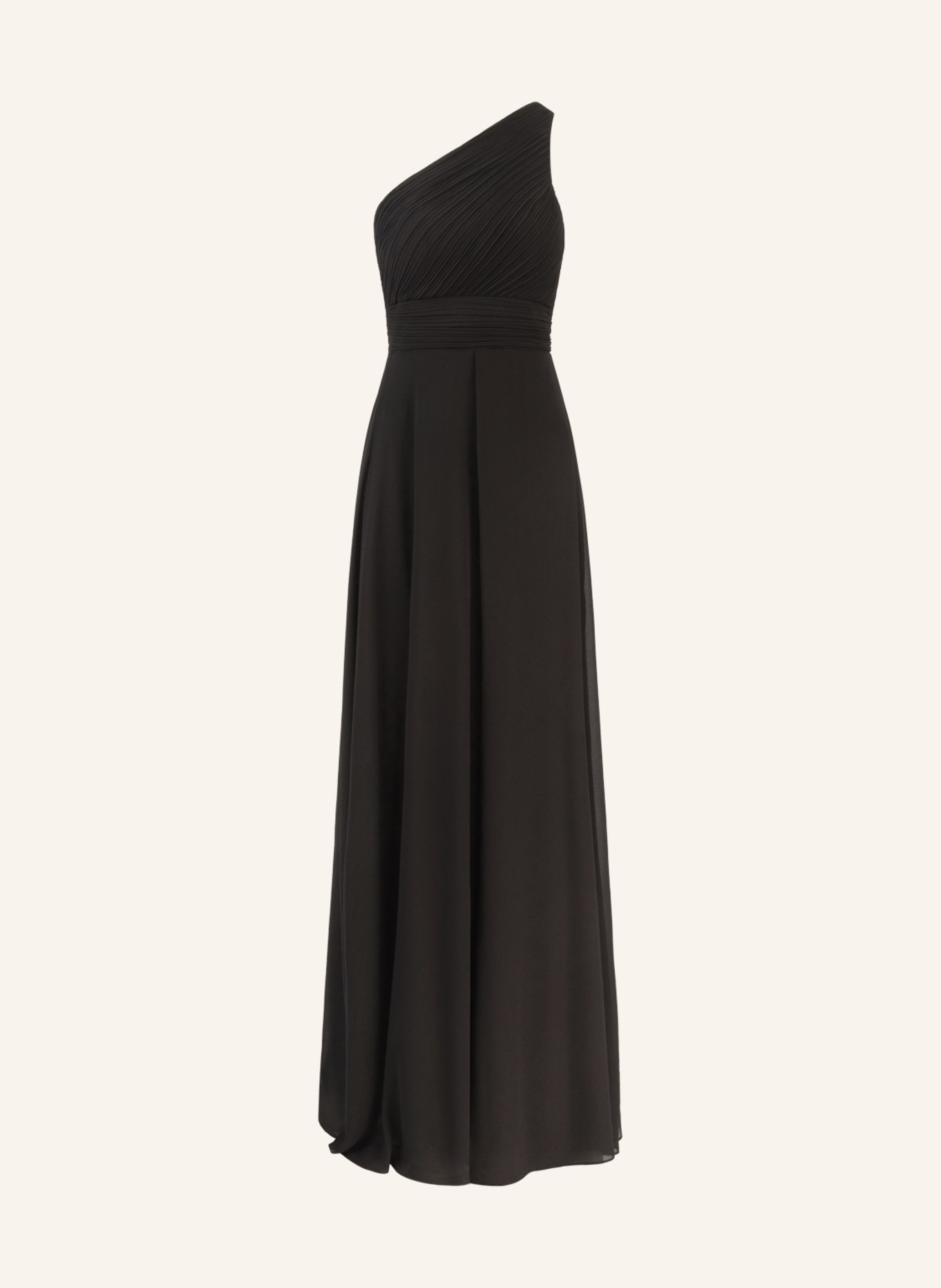 APART Langes Chiffon Kleid, Farbe: SCHWARZ (Bild 1)