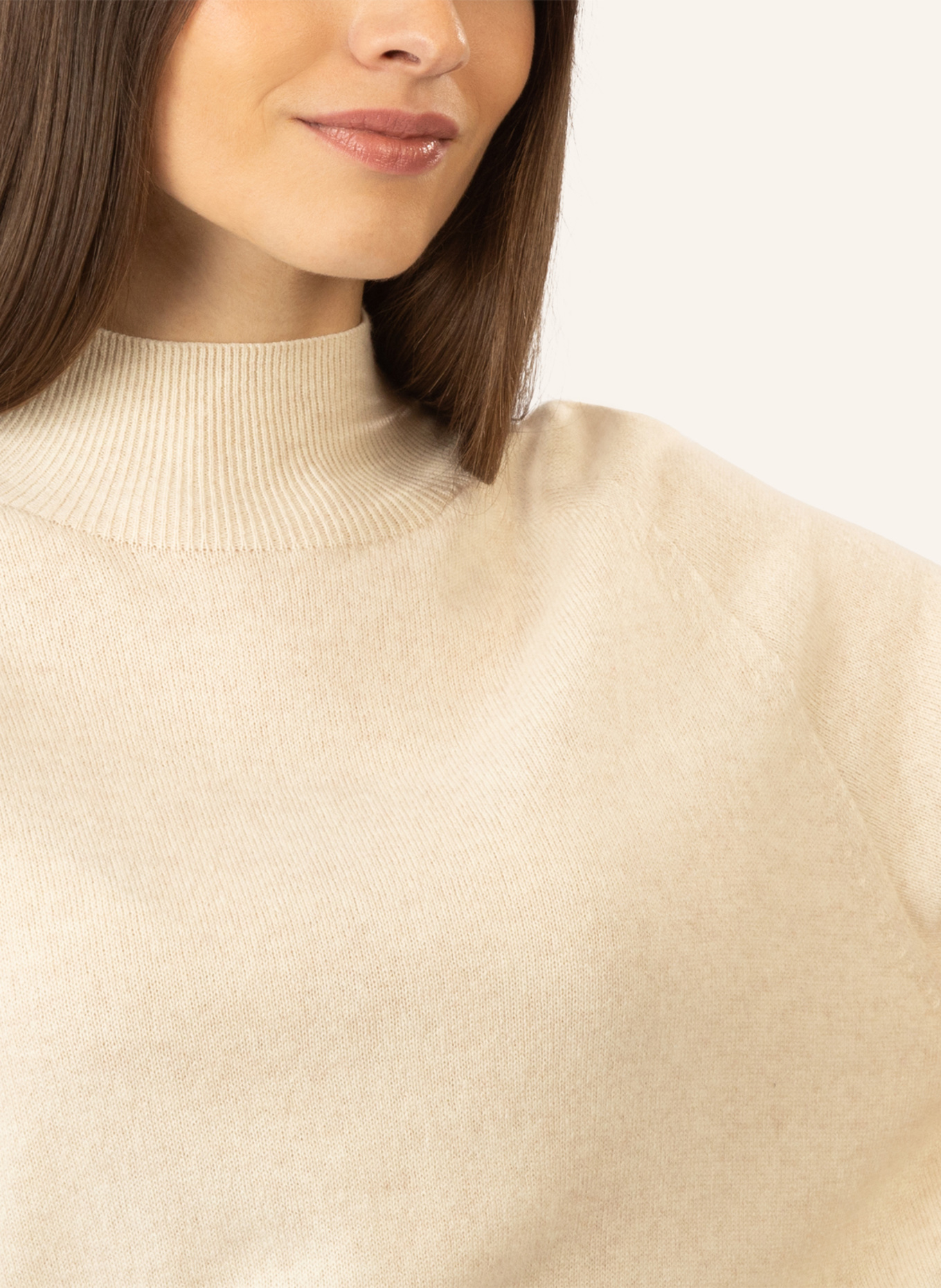 mint & mia Kurzarm Pullover, Farbe: CREME (Bild 3)