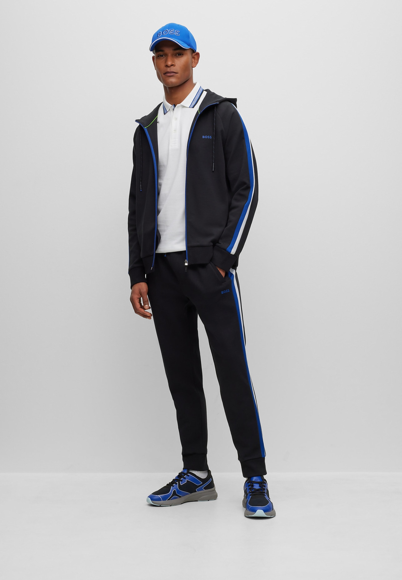 BOSS Poloshirt PADDY Regular Fit, Farbe: WEISS (Bild 5)