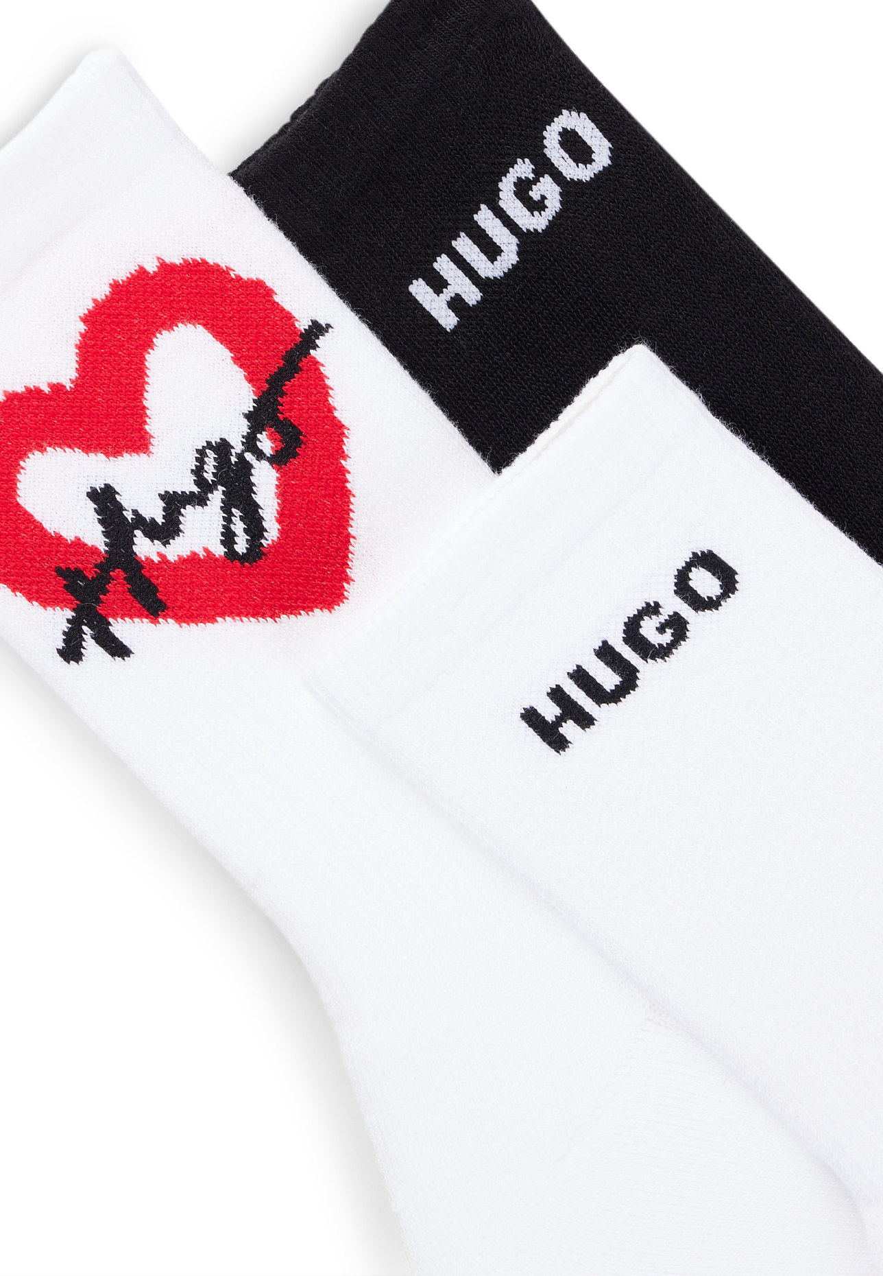 HUGO Socke 3P LOVER weiss in CC W QS