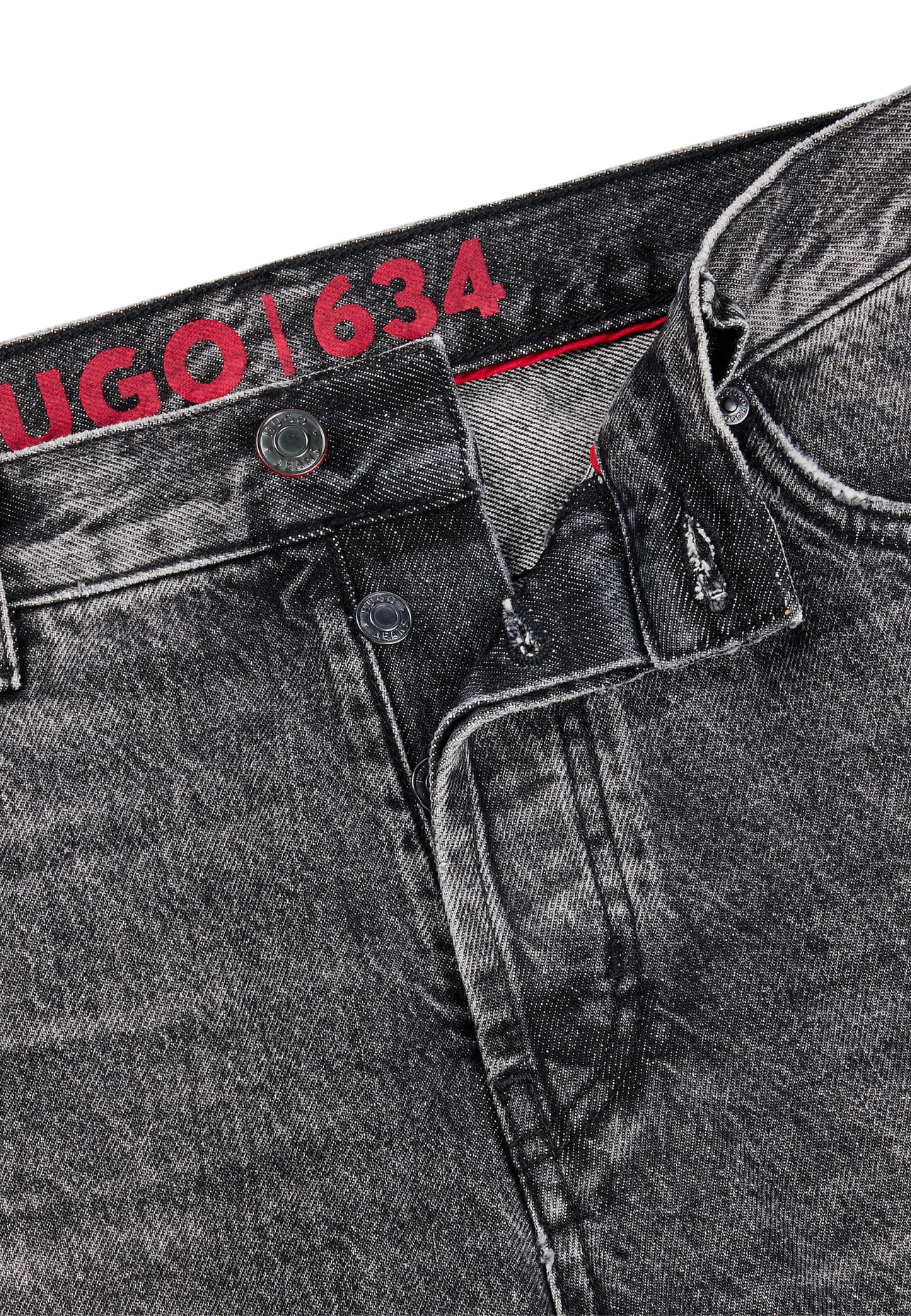 HUGO Jeans HUGO 634 Tapered Fit, Farbe: DUNKELGRAU (Bild 3)