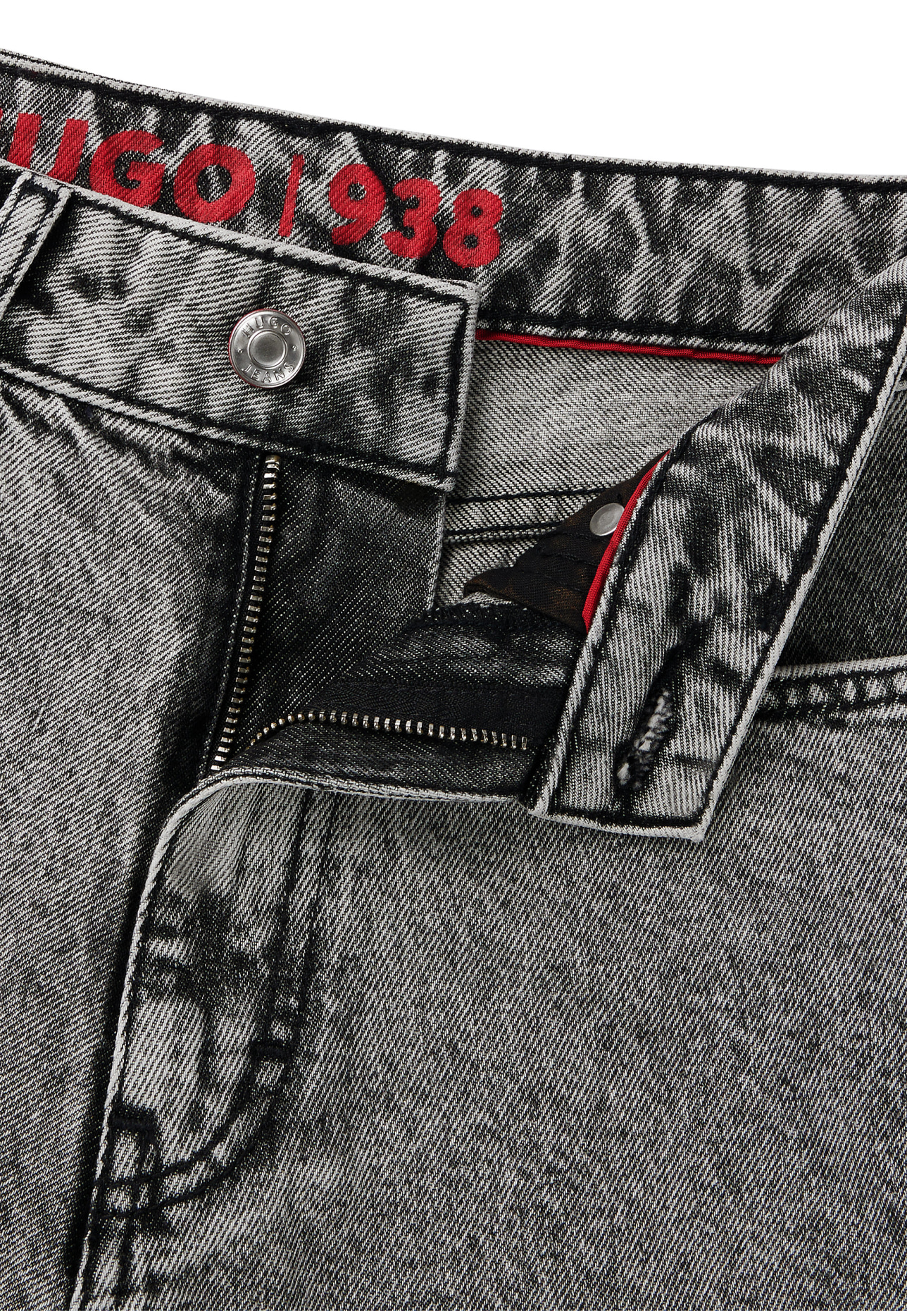 HUGO Jeans 938 Relaxed Fit, Farbe: DUNKELGRAU (Bild 3)