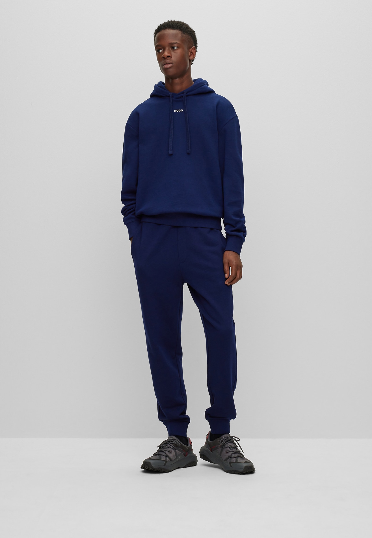 Hugo boss deals hoodie tracksuit