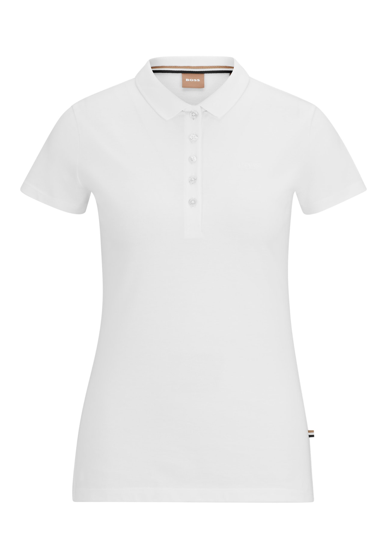 BOSS T-Shirt EPOLA Regular Fit, Farbe: WEISS (Bild 1)