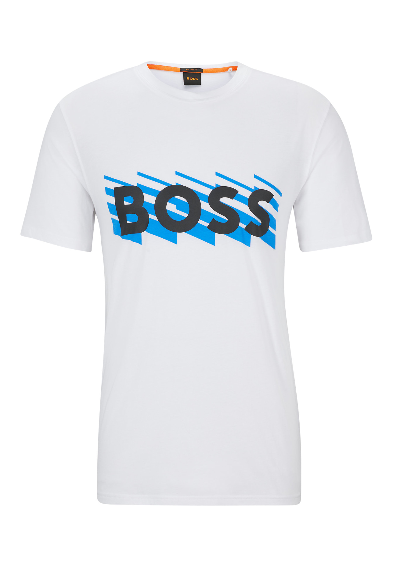 BOSS T-Shirt TEEBOSSRETE Regular Fit, Farbe: WEISS (Bild 1)