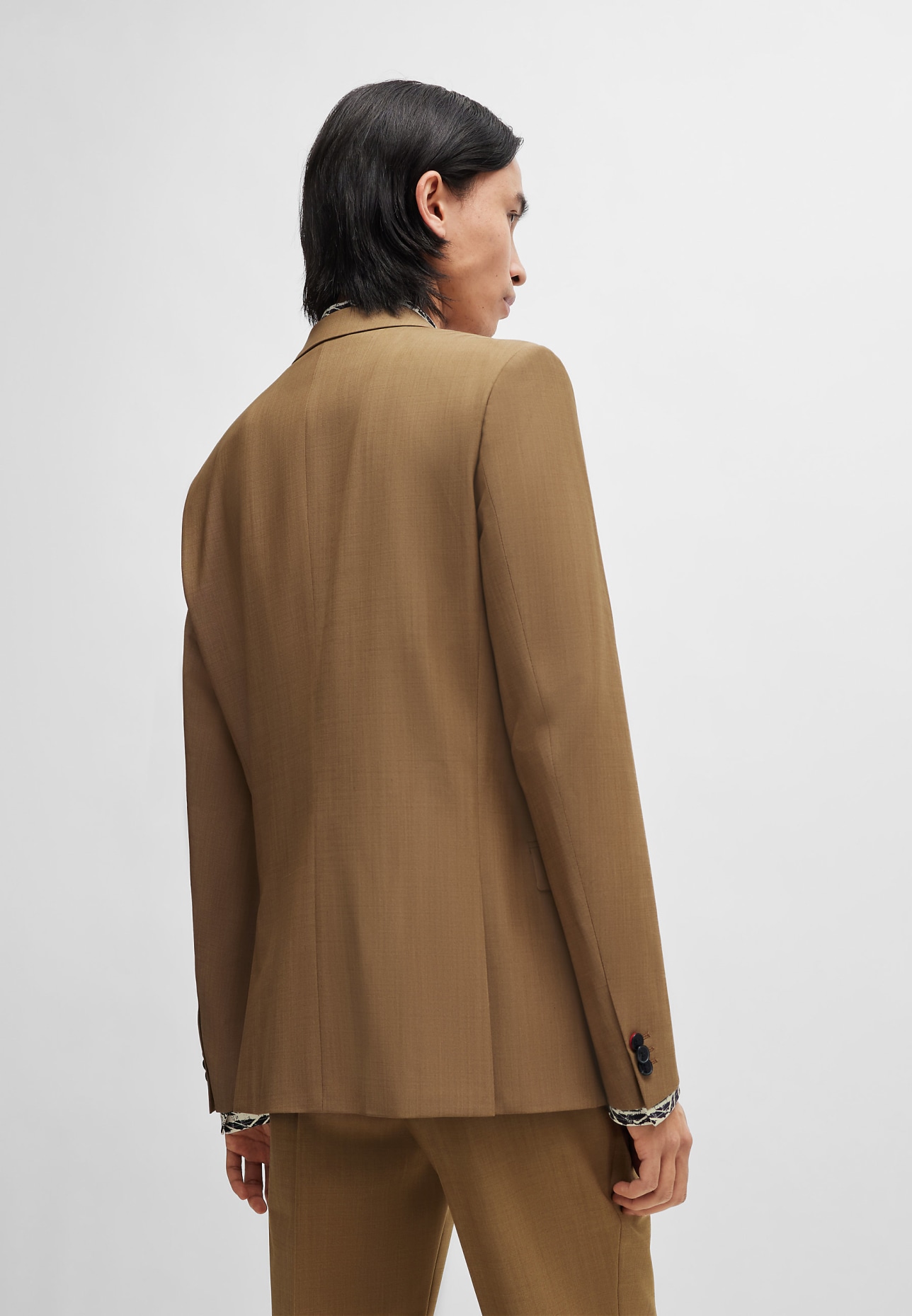 HUGO Business Anzug ARTI/HESTEN232X Extra-Slim Fit, Farbe: BEIGE (Bild 2)