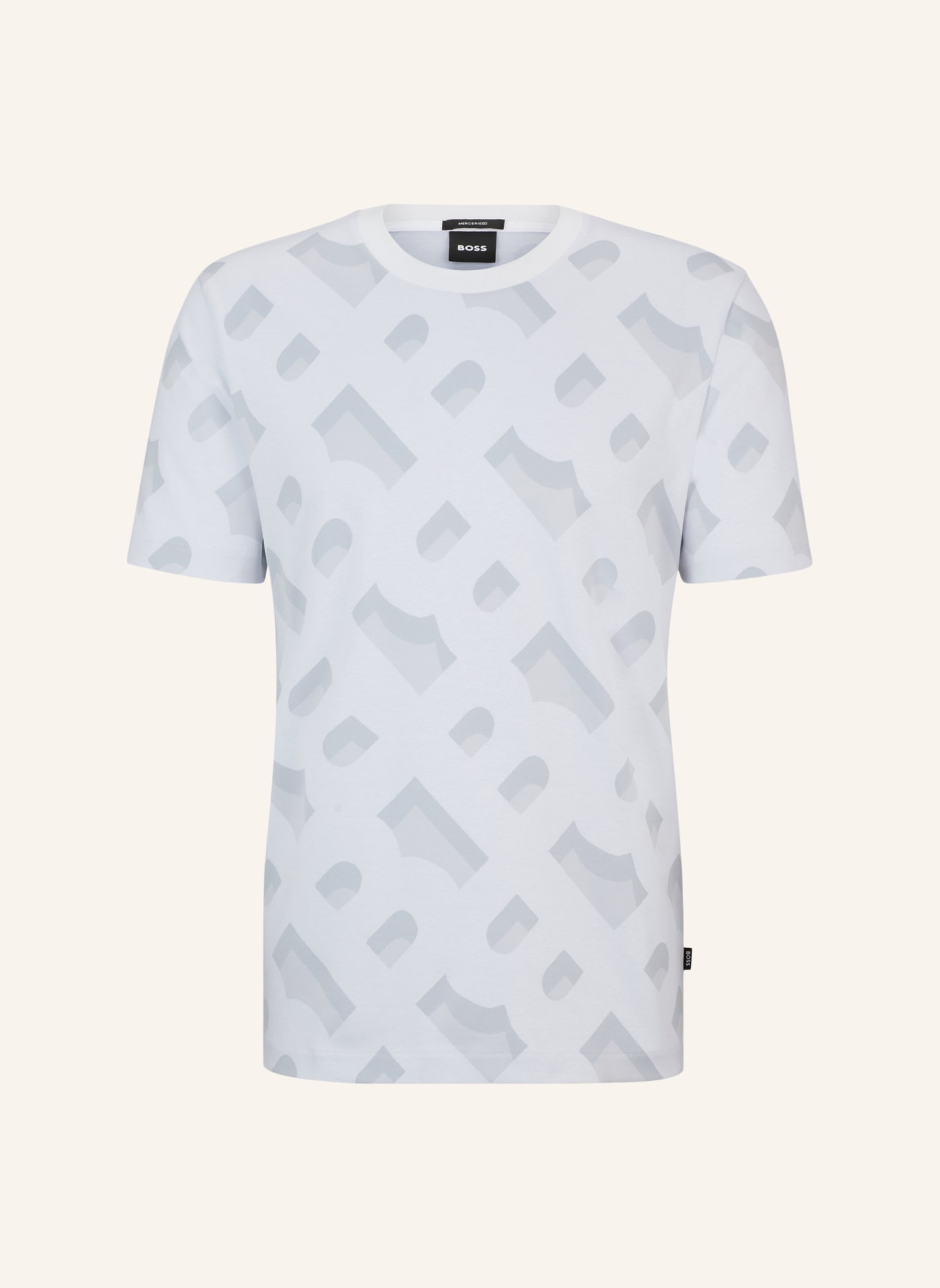 BOSS T-Shirt TIBURT 419 Regular Fit, Farbe: WEISS (Bild 1)