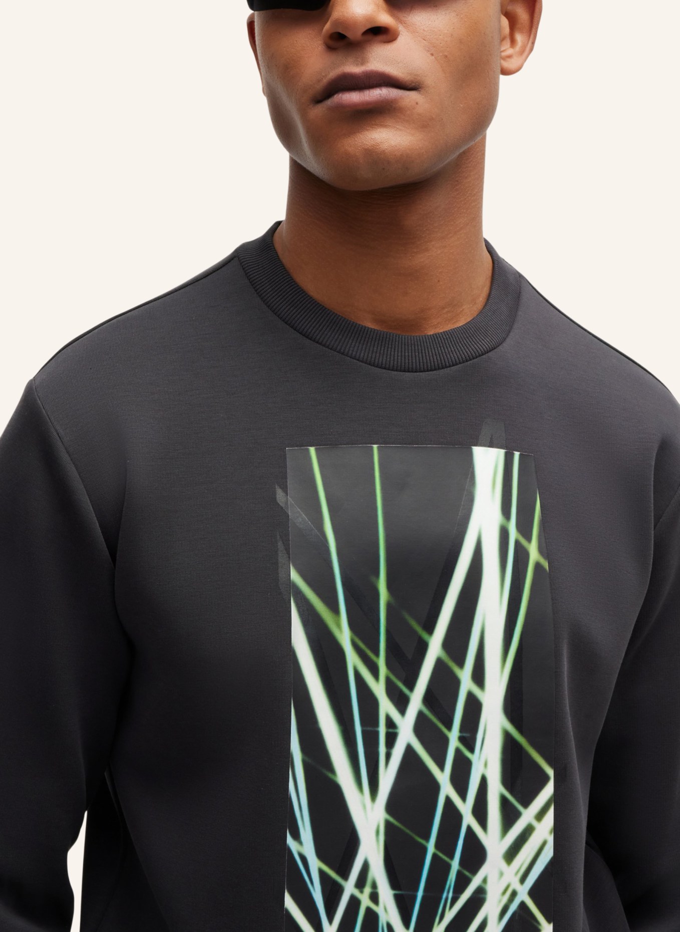 BOSS Sweatshirt SALBO 1 Regular Fit, Farbe: LILA (Bild 3)