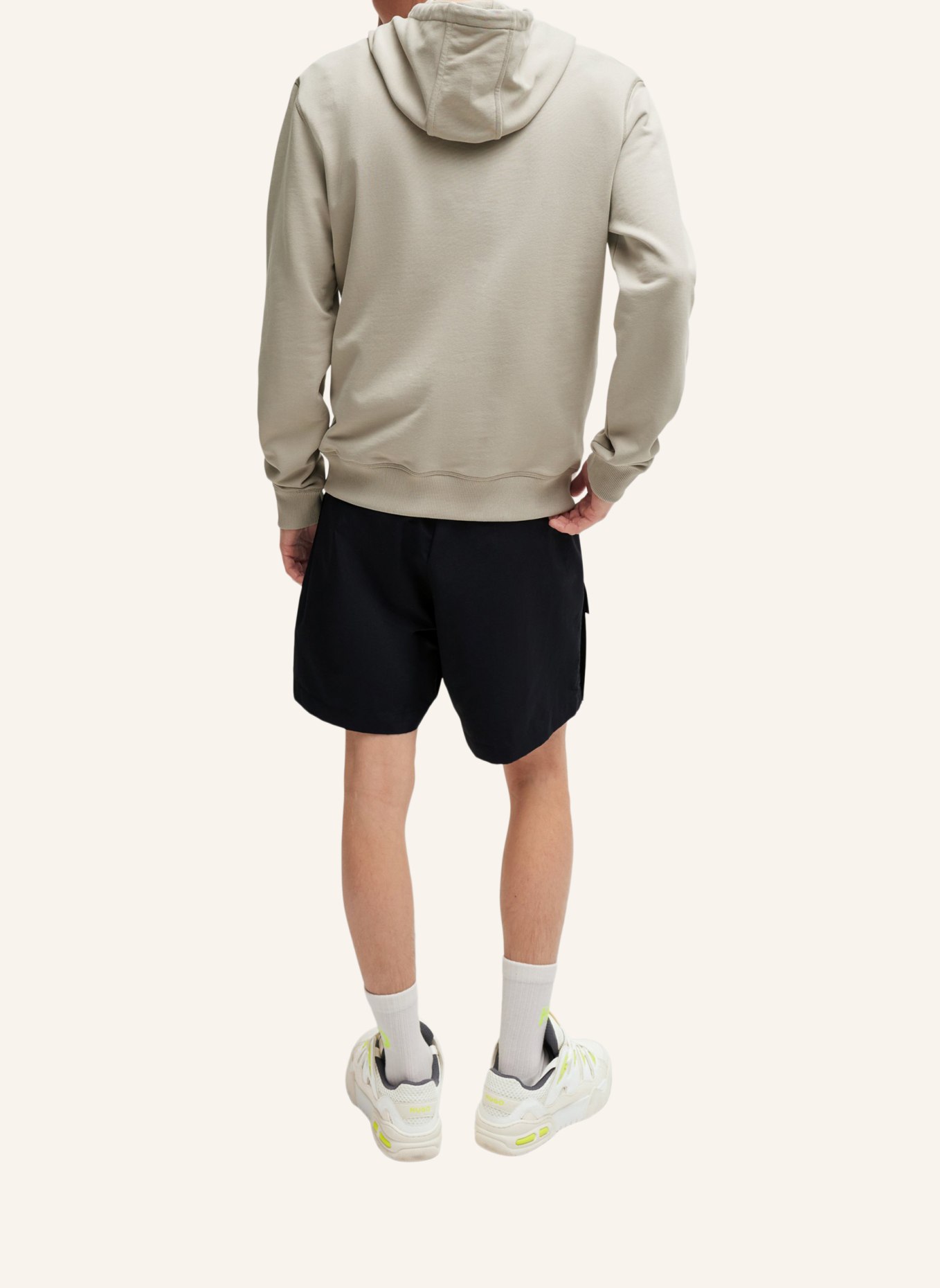 HUGO Sweatshirt DARATSCHI214 Regular Fit, Farbe: HELLGRAU (Bild 2)