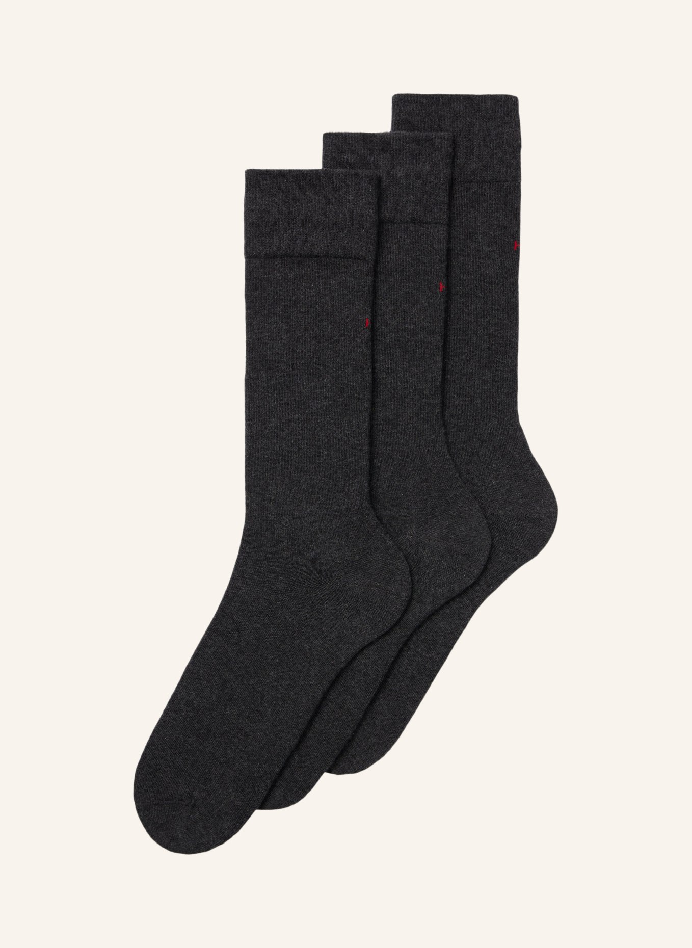 HUGO Casual Socken 3P RS UNI COLORS CC, Farbe: GRAU (Bild 1)