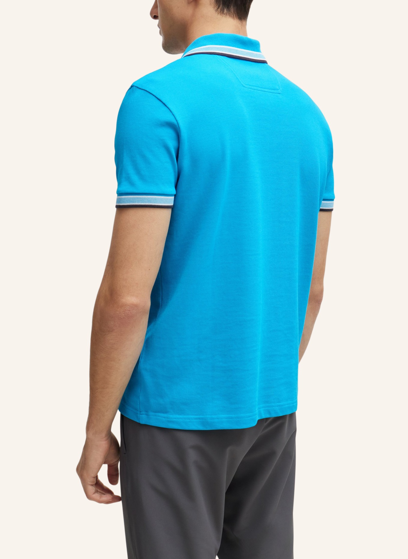 BOSS Poloshirt PADDY Regular Fit, Farbe: TÜRKIS (Bild 2)