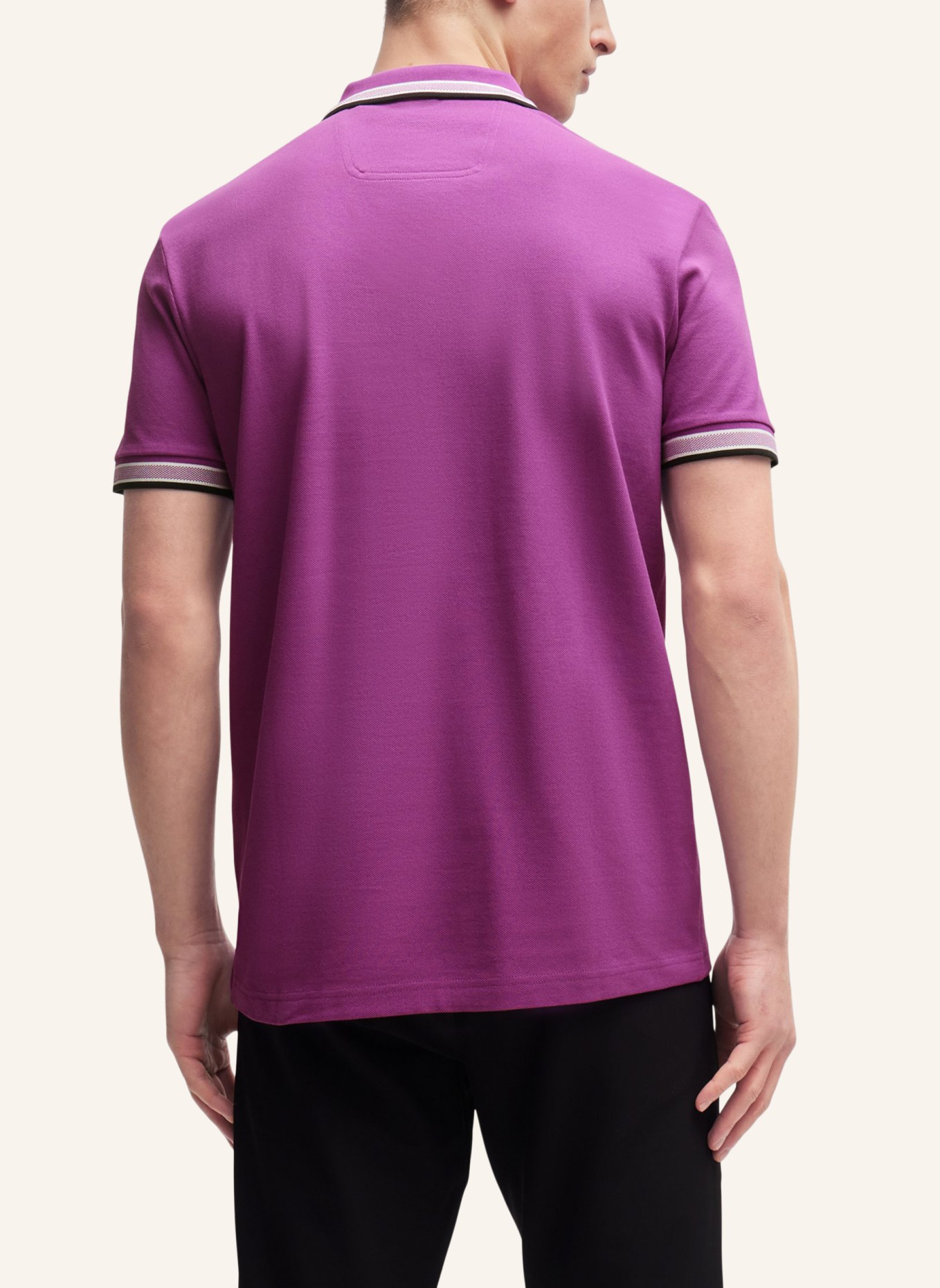 BOSS Poloshirt PADDY Regular Fit, Farbe: LILA (Bild 2)