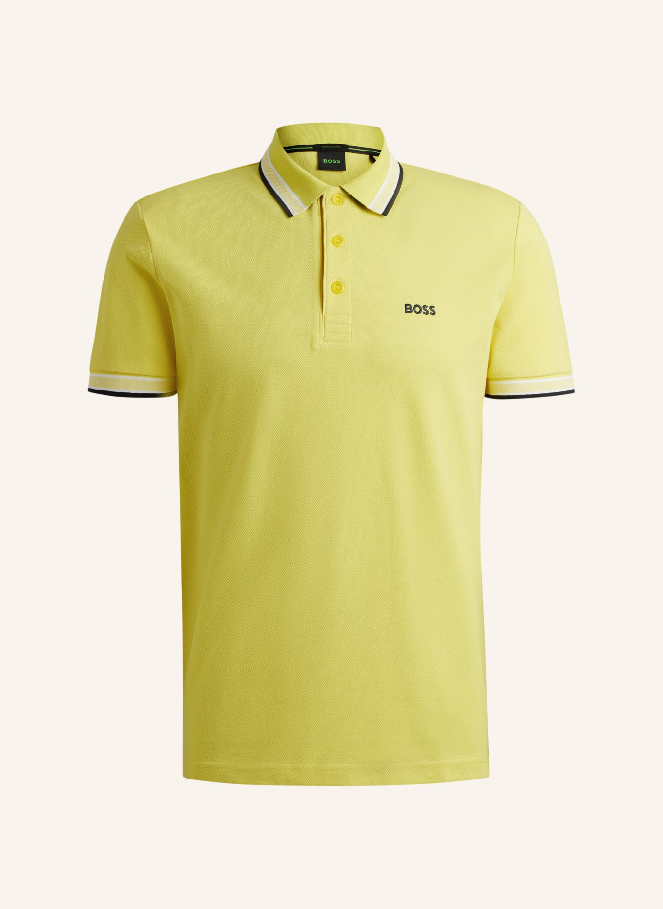 BOSS Poloshirt PADDY Regular Fit, Farbe: GELB (Bild 1)