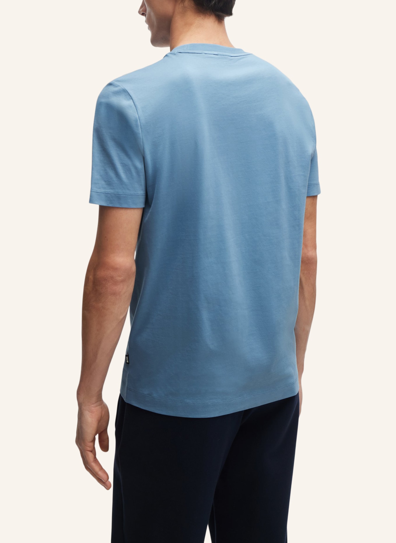 BOSS T-Shirt THOMPSON 01 Regular Fit, Farbe: HELLBLAU (Bild 2)