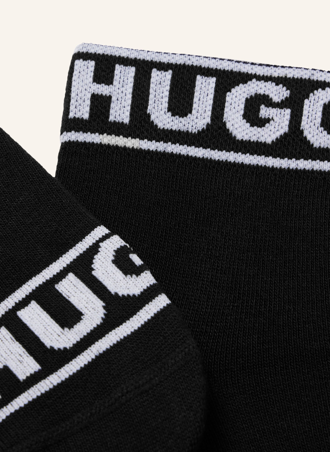 HUGO Casual Socken 2P SH LOGO CC W, Farbe: SCHWARZ (Bild 2)