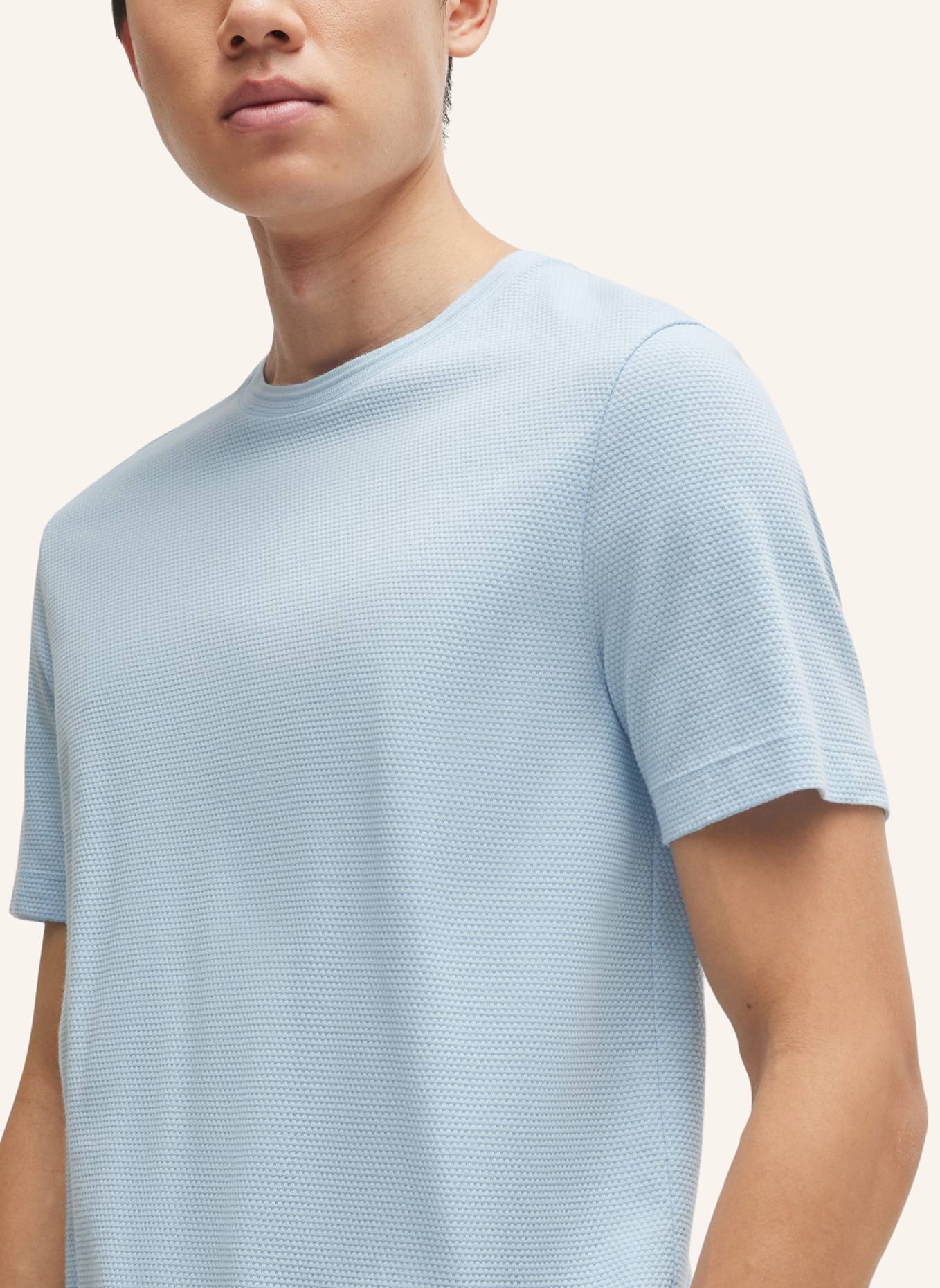 BOSS T-Shirt TIBURT: HELLBLAU