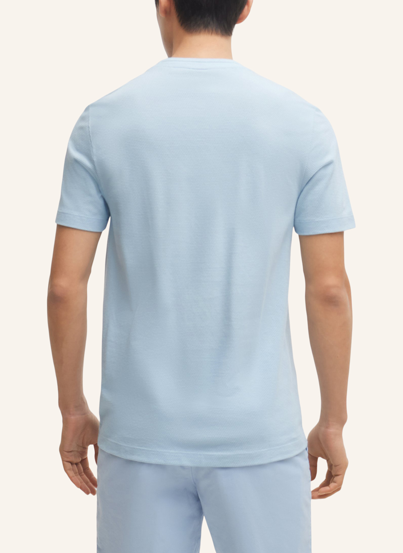 BOSS T-Shirt TIBURT: HELLBLAU