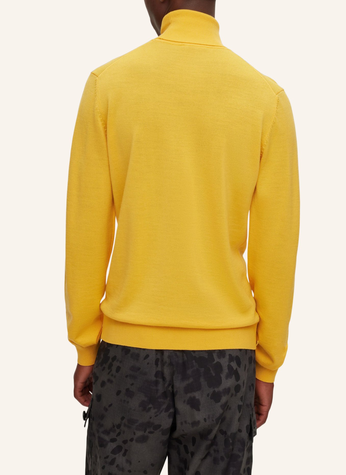 HUGO Pullover SAN THOMAS-M Regular Fit, Farbe: GELB (Bild 2)