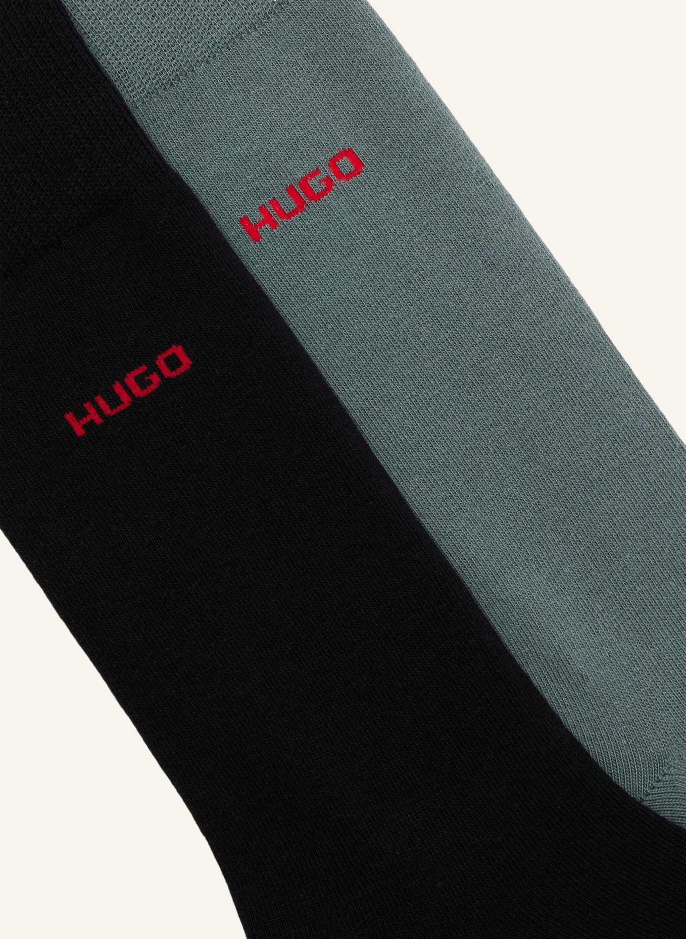 HUGO Business Socke 2P RS UNI  COLORS CC, Farbe: GRAU (Bild 2)