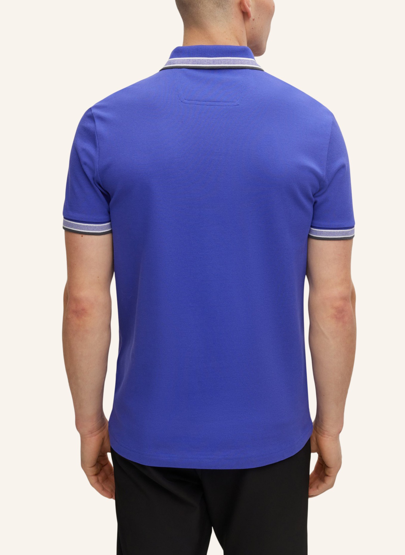 BOSS Poloshirt PADDY Regular Fit, Farbe: DUNKELLILA (Bild 2)