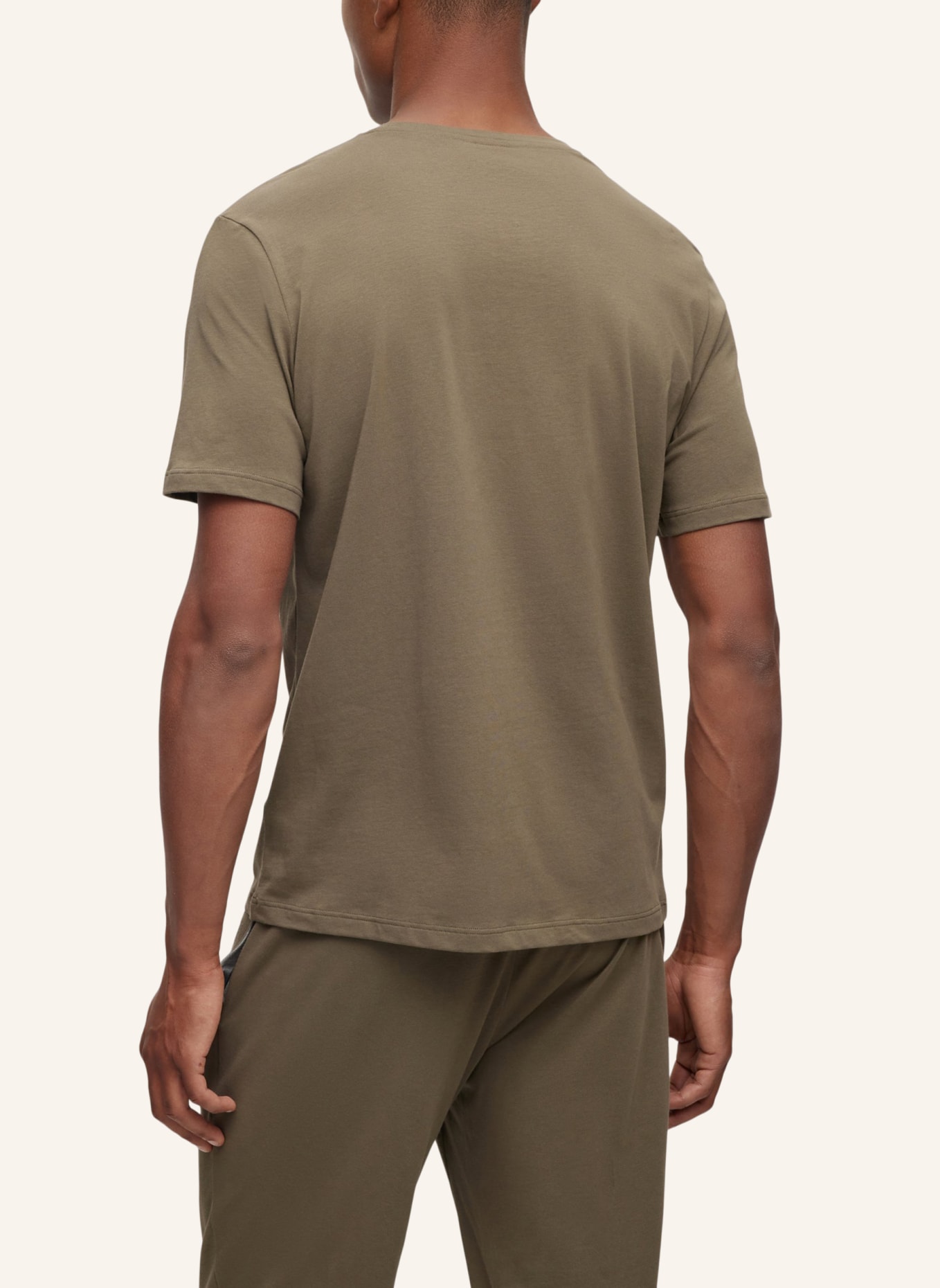 BOSS Loungewear Oberteil MIX&MATCH T-SHIRT R Regular Fit, Farbe: GRÜN (Bild 2)