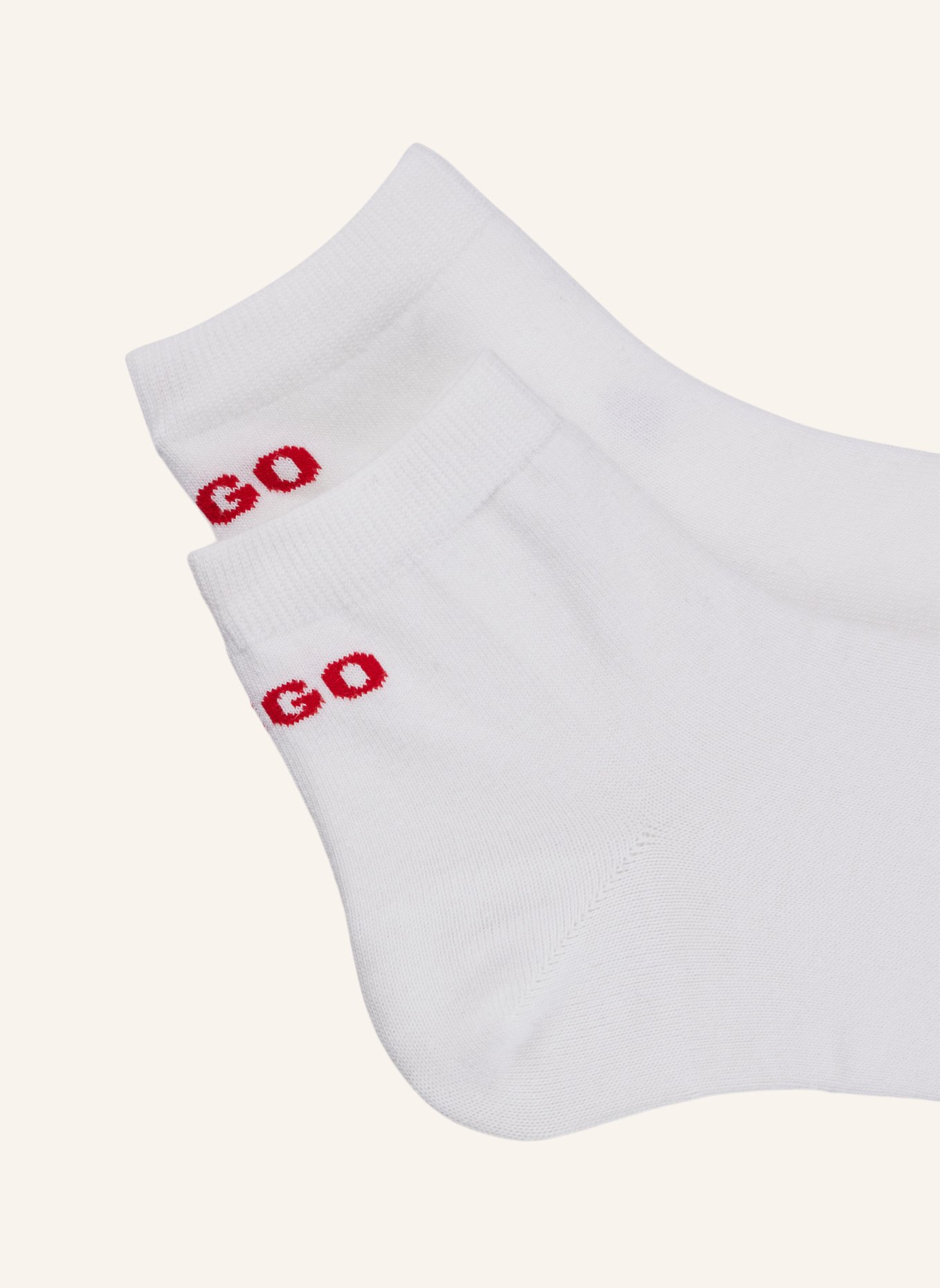 HUGO Casual Socken 2P SH LOGO CC, Farbe: WEISS (Bild 2)